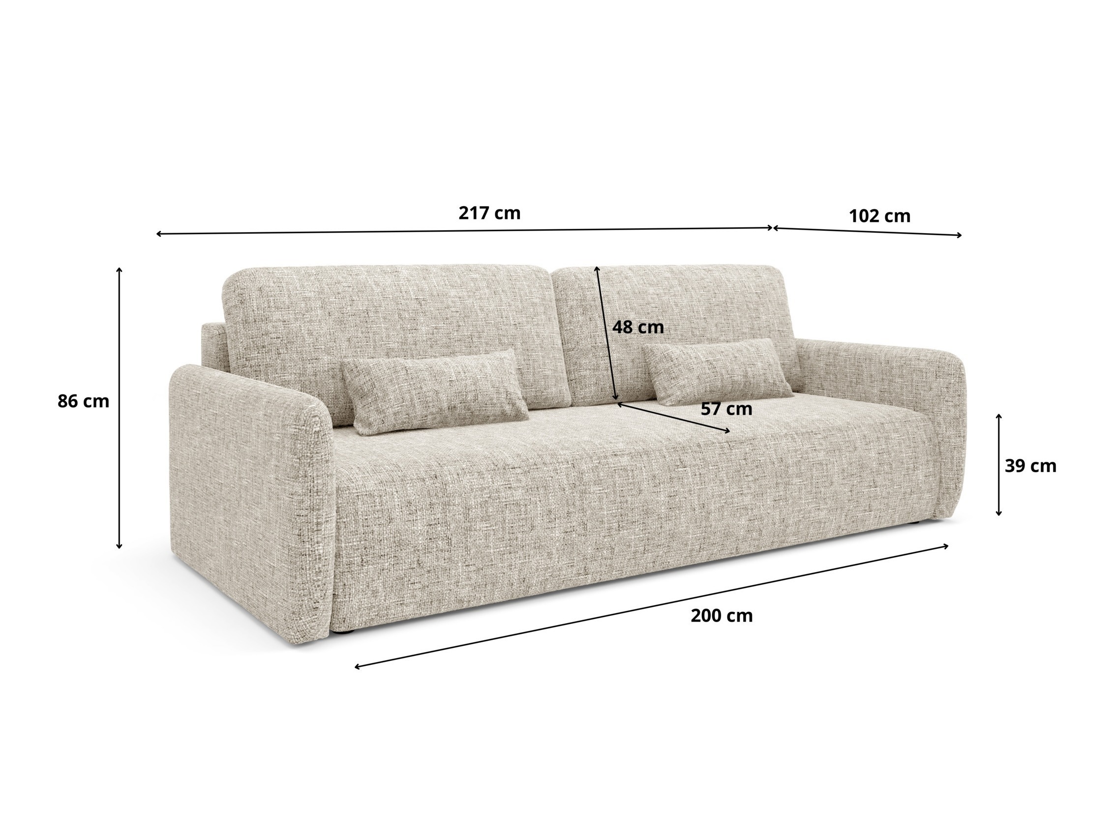 Sofa bed Franklin 106 (Imo 45)
