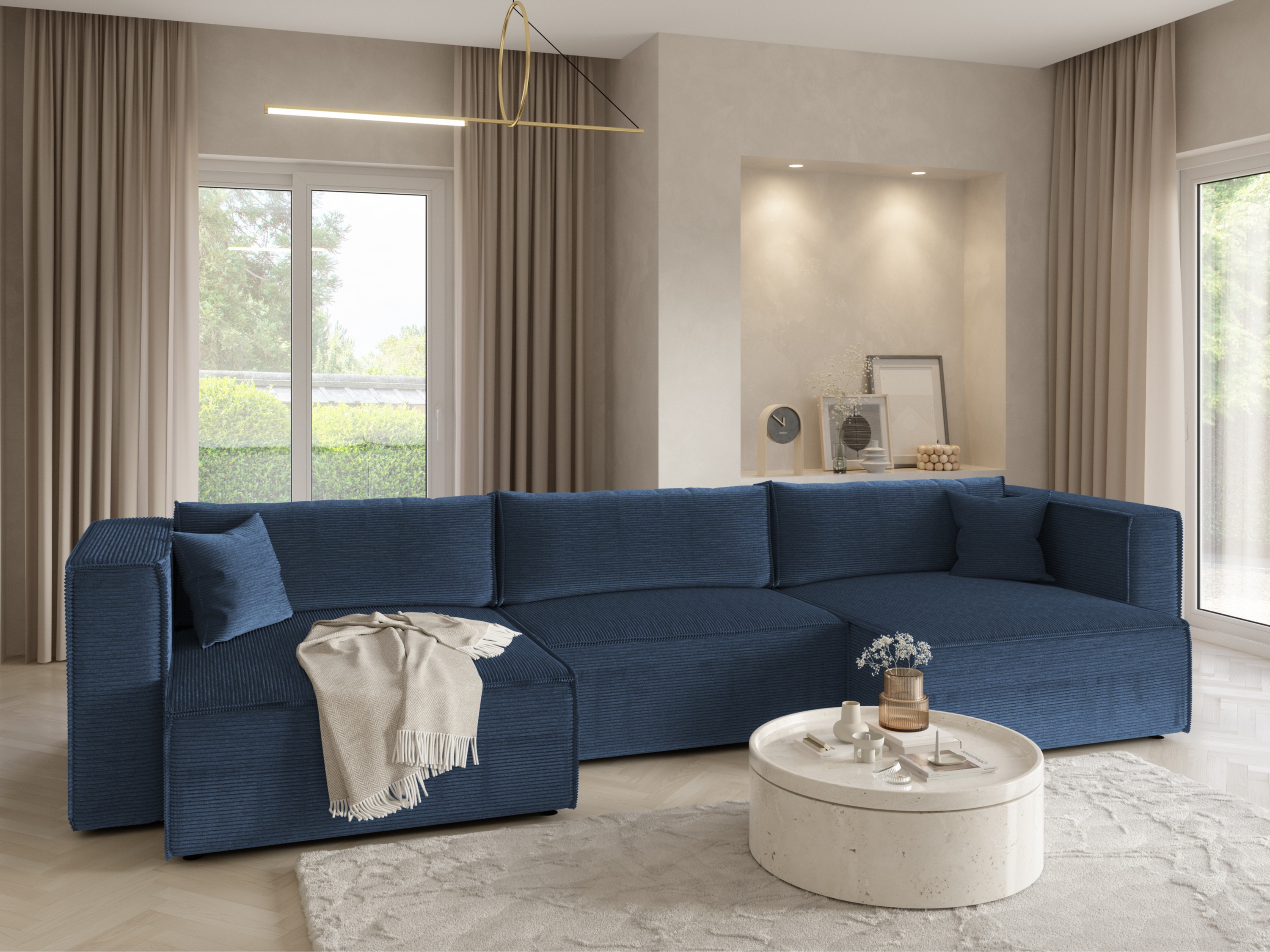Corner sofa Franklin 114 (Poso 05)