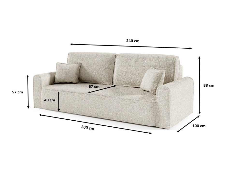 Sofa bed Franklin 112 (Abriamo 07)