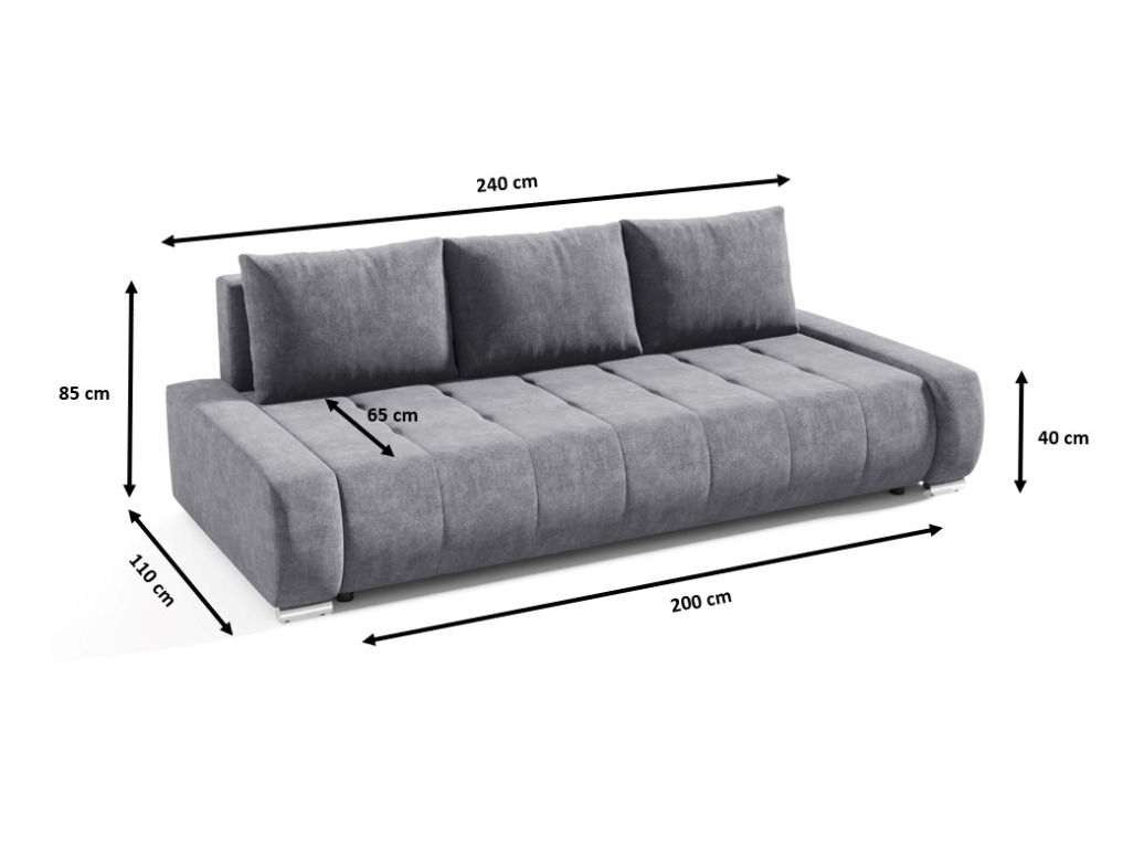 Sofa bed Franklin 117 (Aston 15)