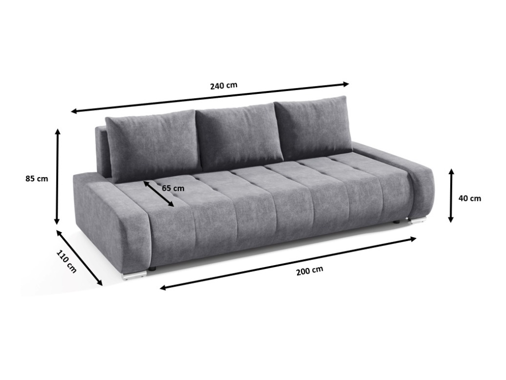 Sofa bed Franklin 117 (Aston 17)