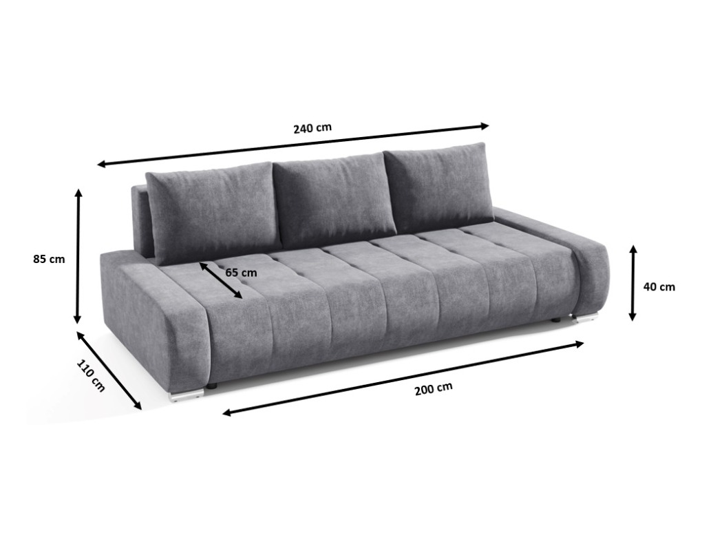 Sofa bed Franklin 117 (Aston 27)