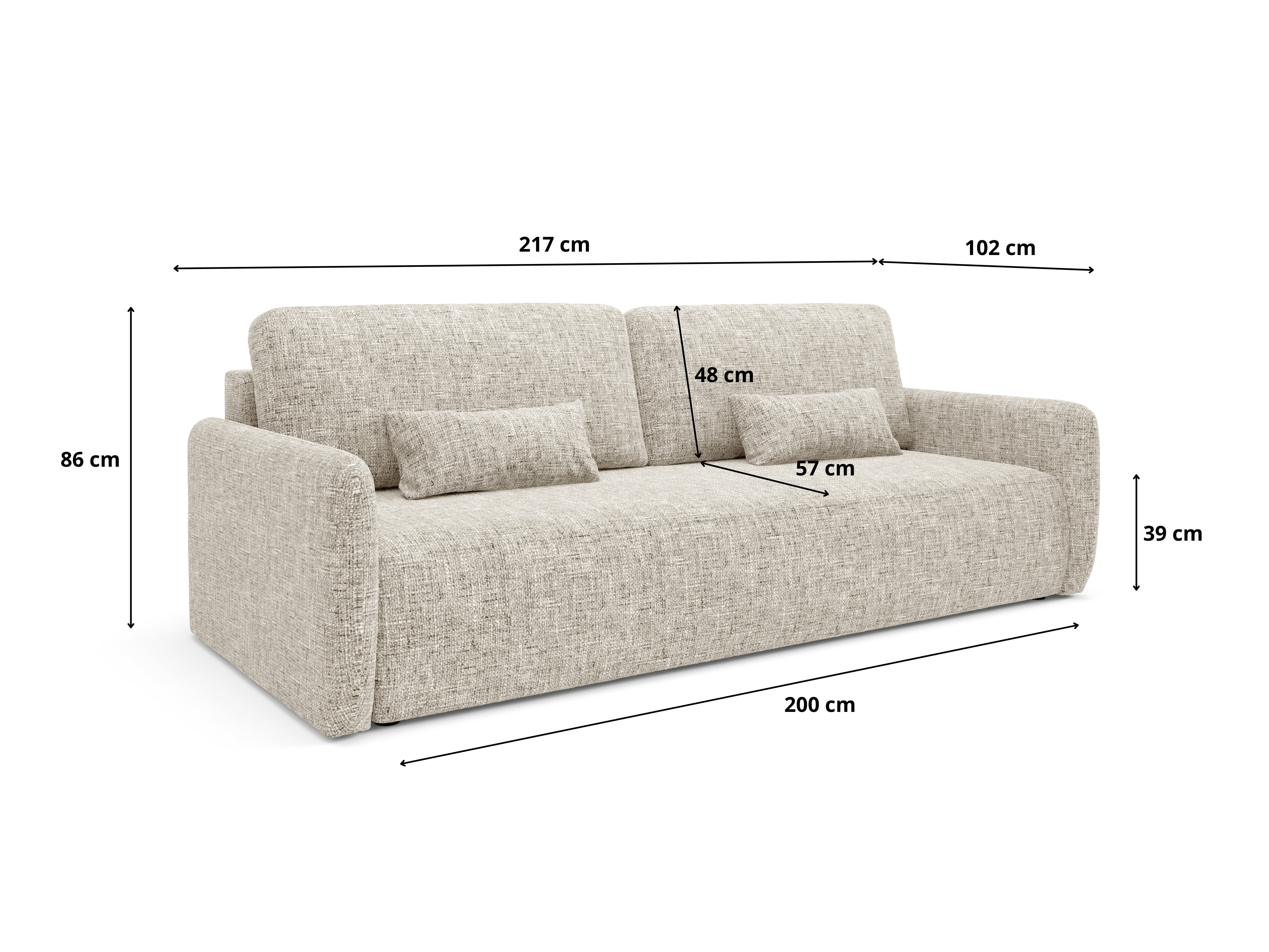 Sofa bed Franklin 106 (Imo 05)