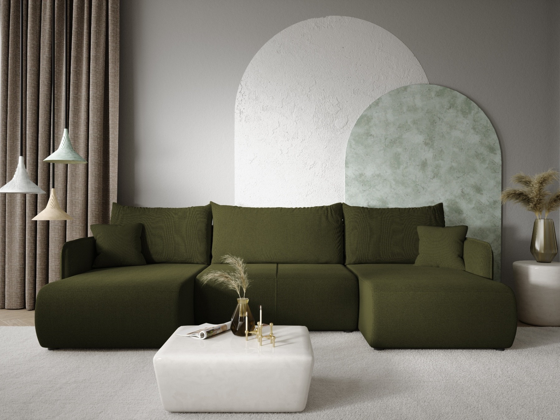 Corner sofa Franklin 136 (Curio 39)