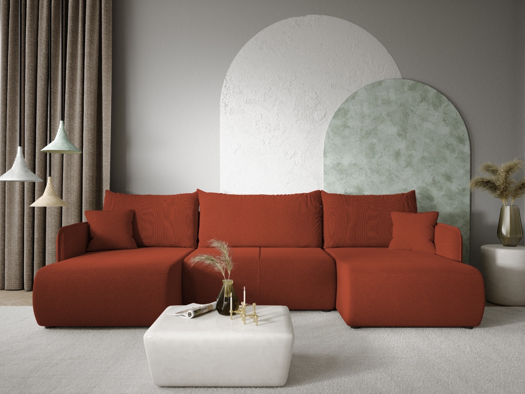 Corner sofa Franklin 136 (Curio 55)