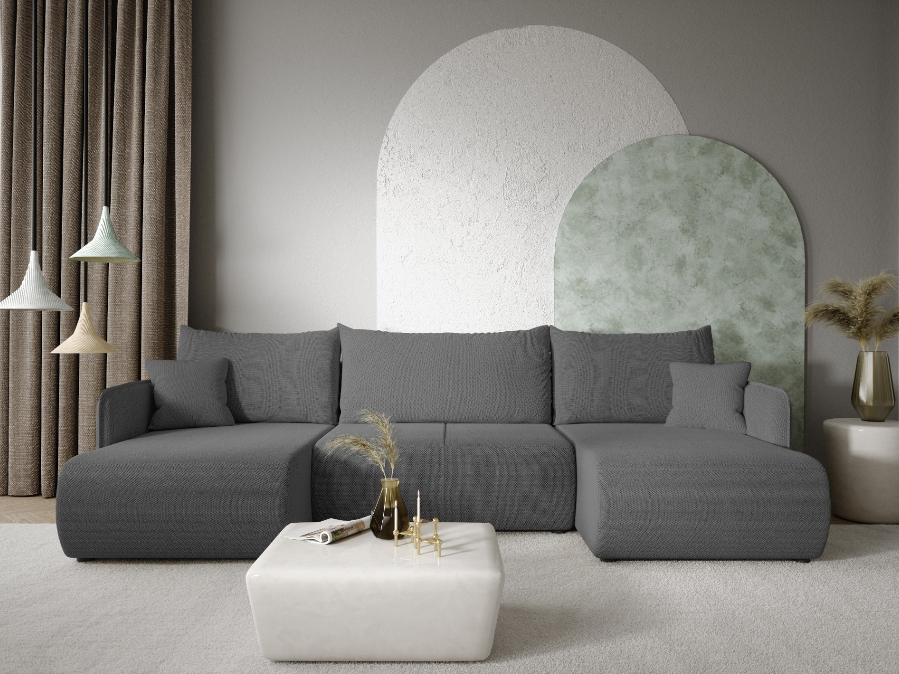 Corner sofa Franklin 136 (Curio 93)