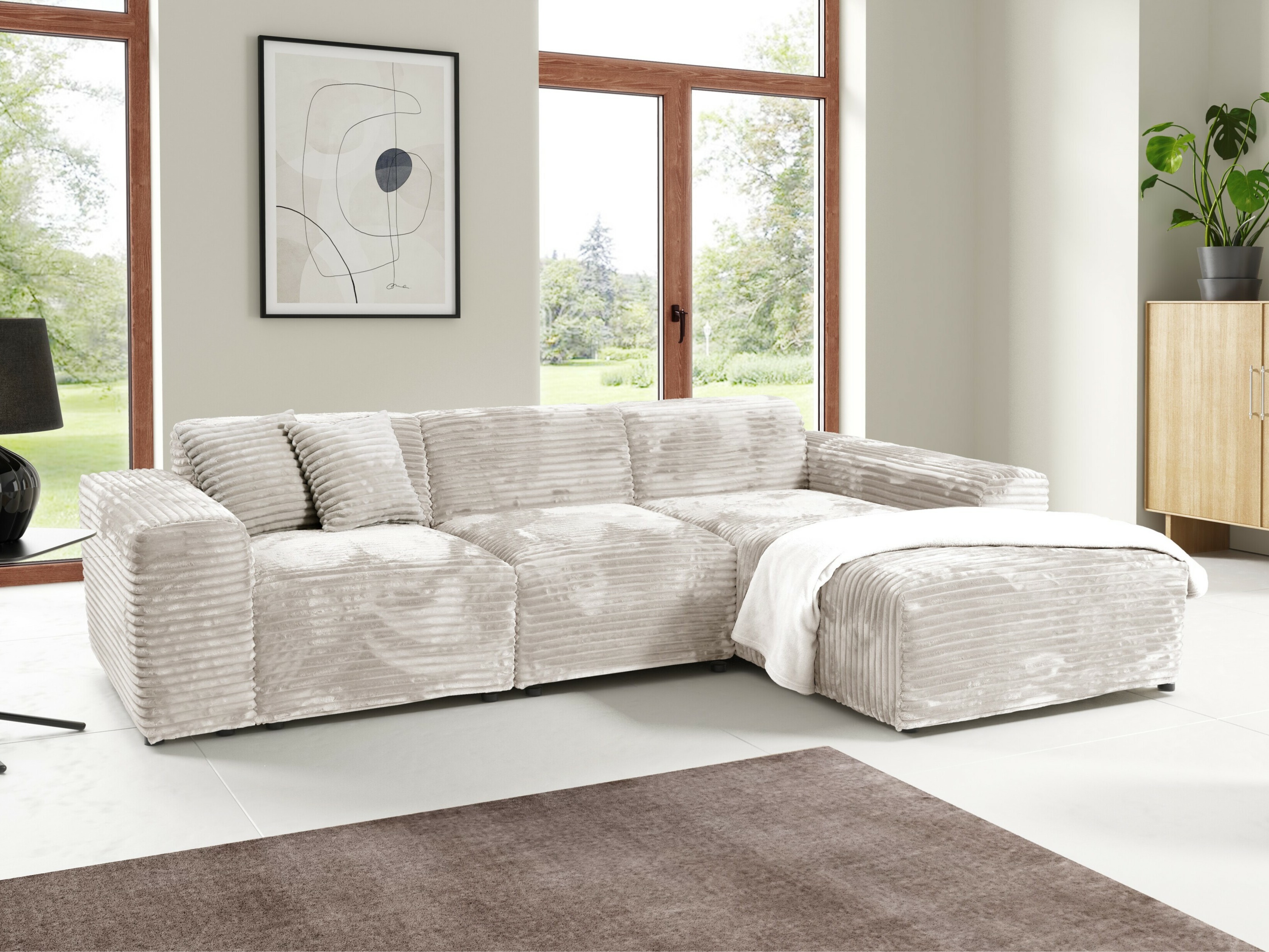 Corner sofa Franklin 137 (Tilia 01)