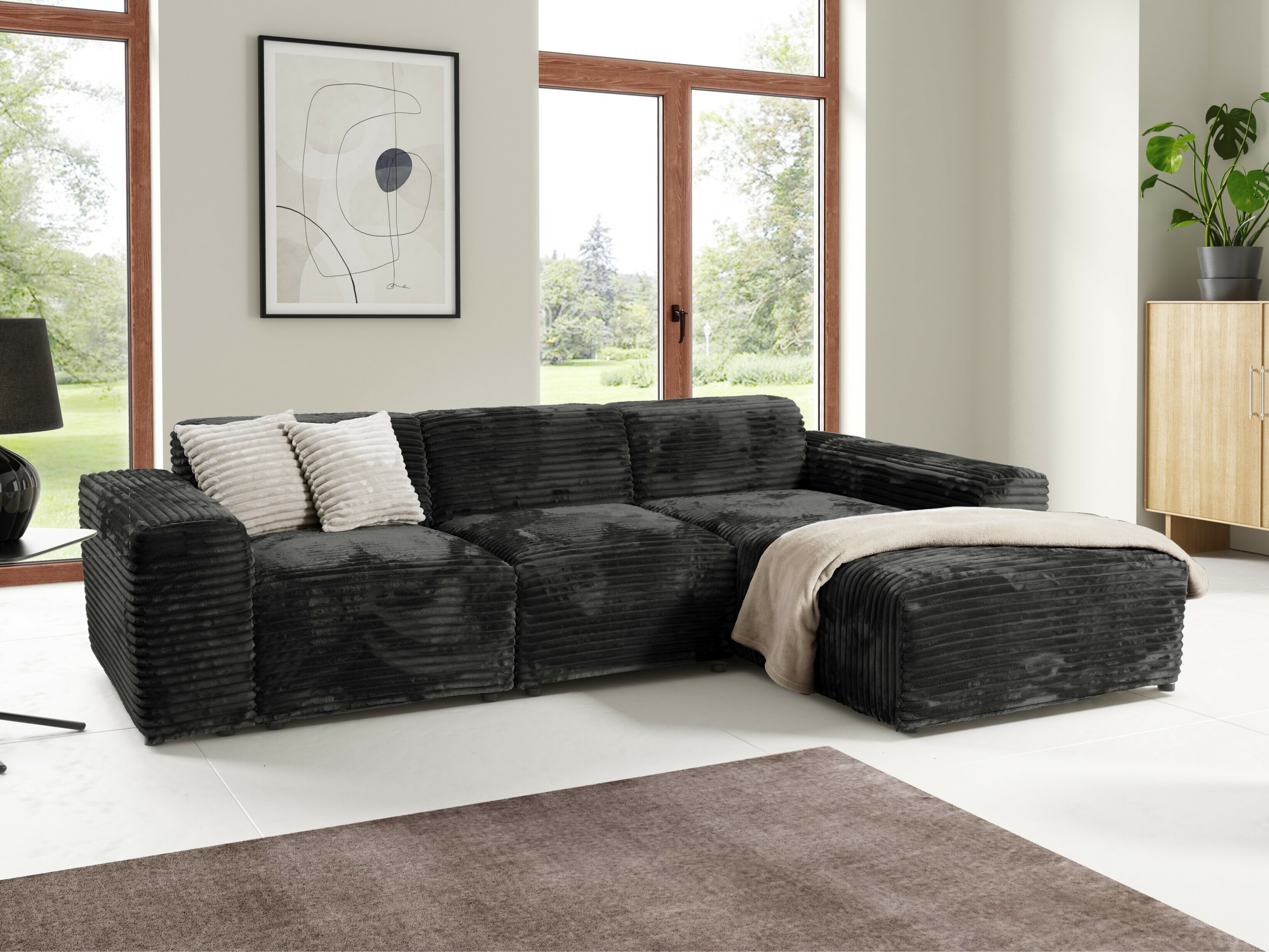 Corner sofa Franklin 137 (Tilia 100)