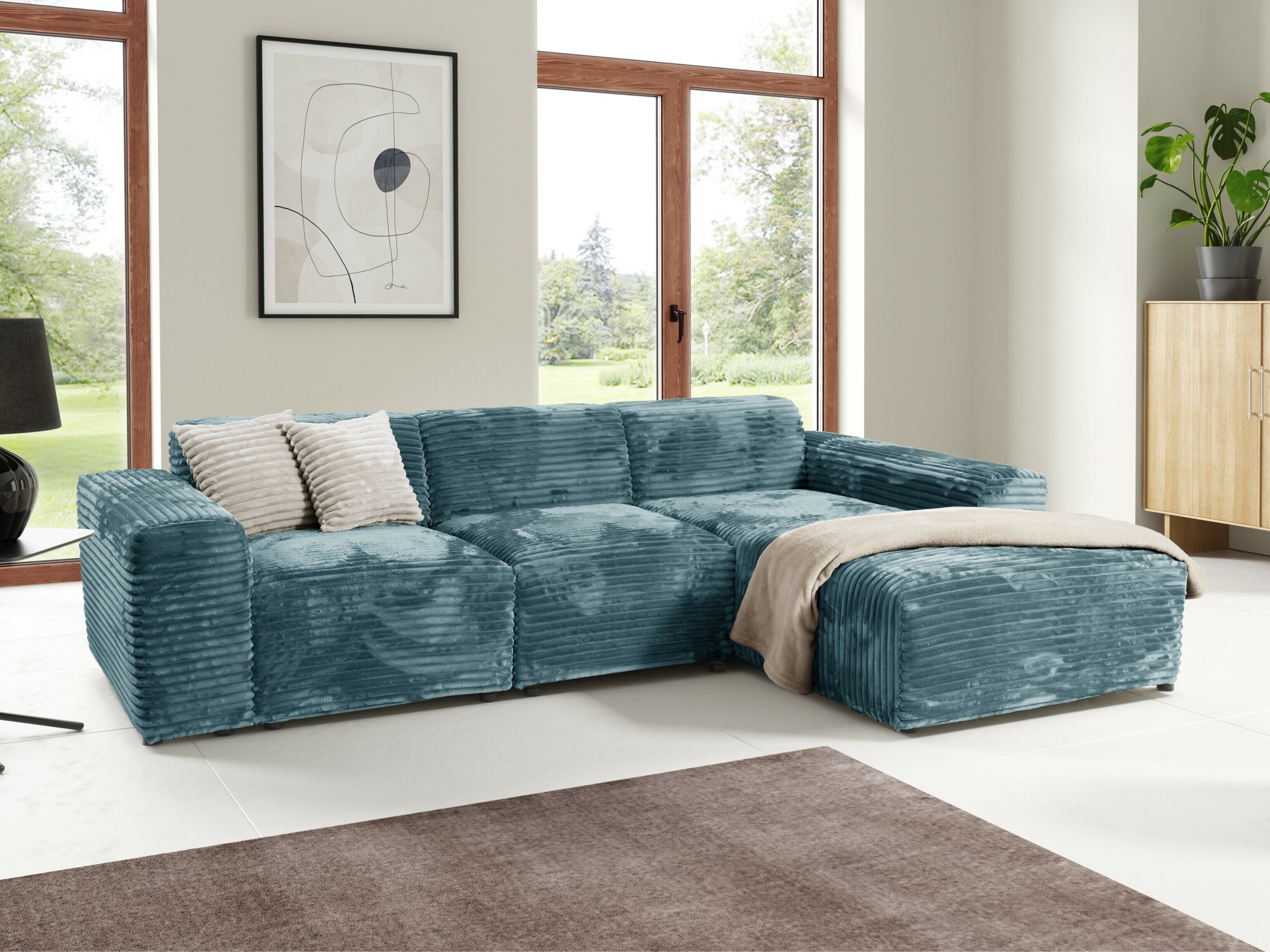 Corner sofa Franklin 137 (Tilia 75)