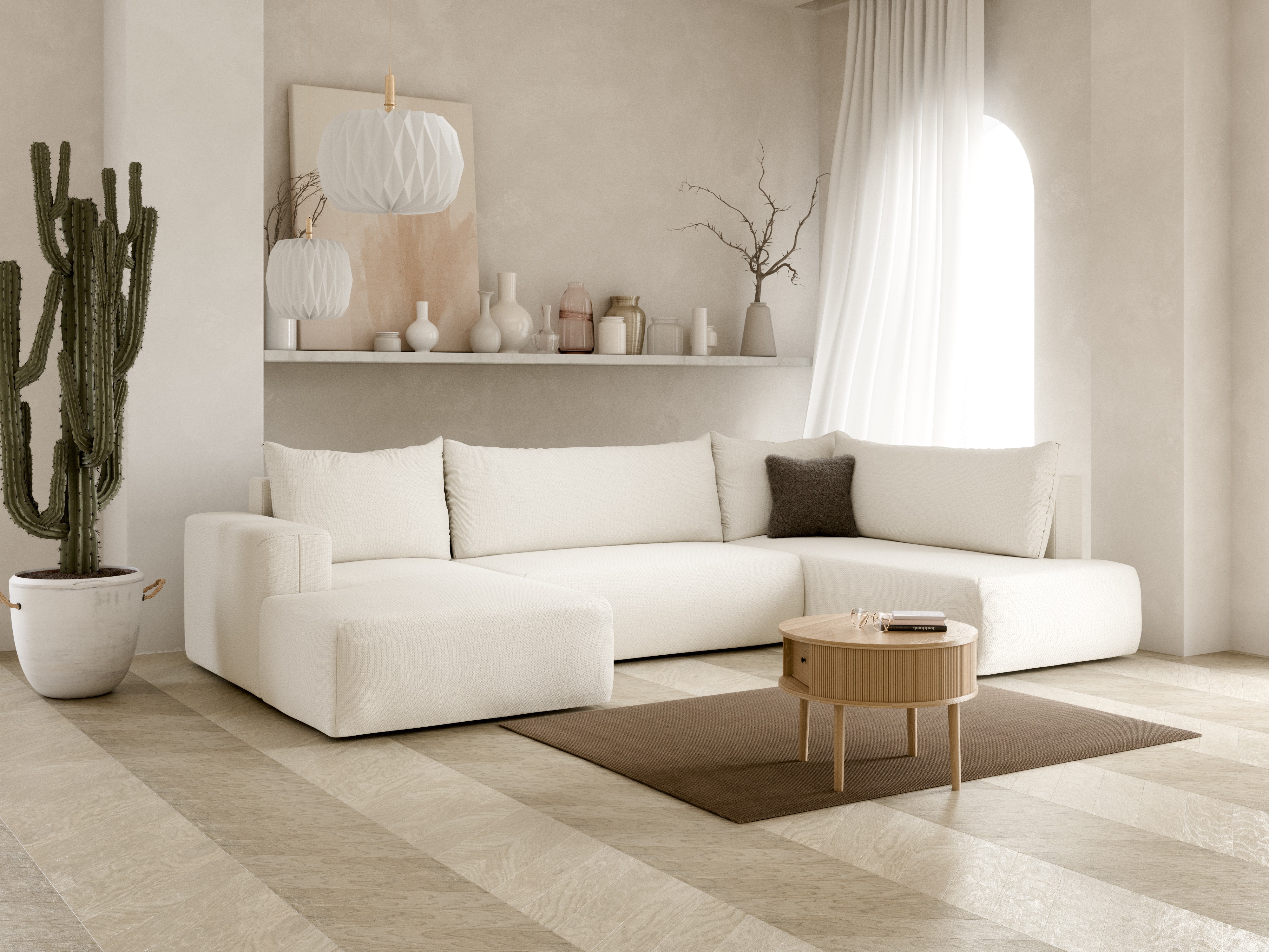 Corner sofa Lirdomo 101 (Aragon 01)