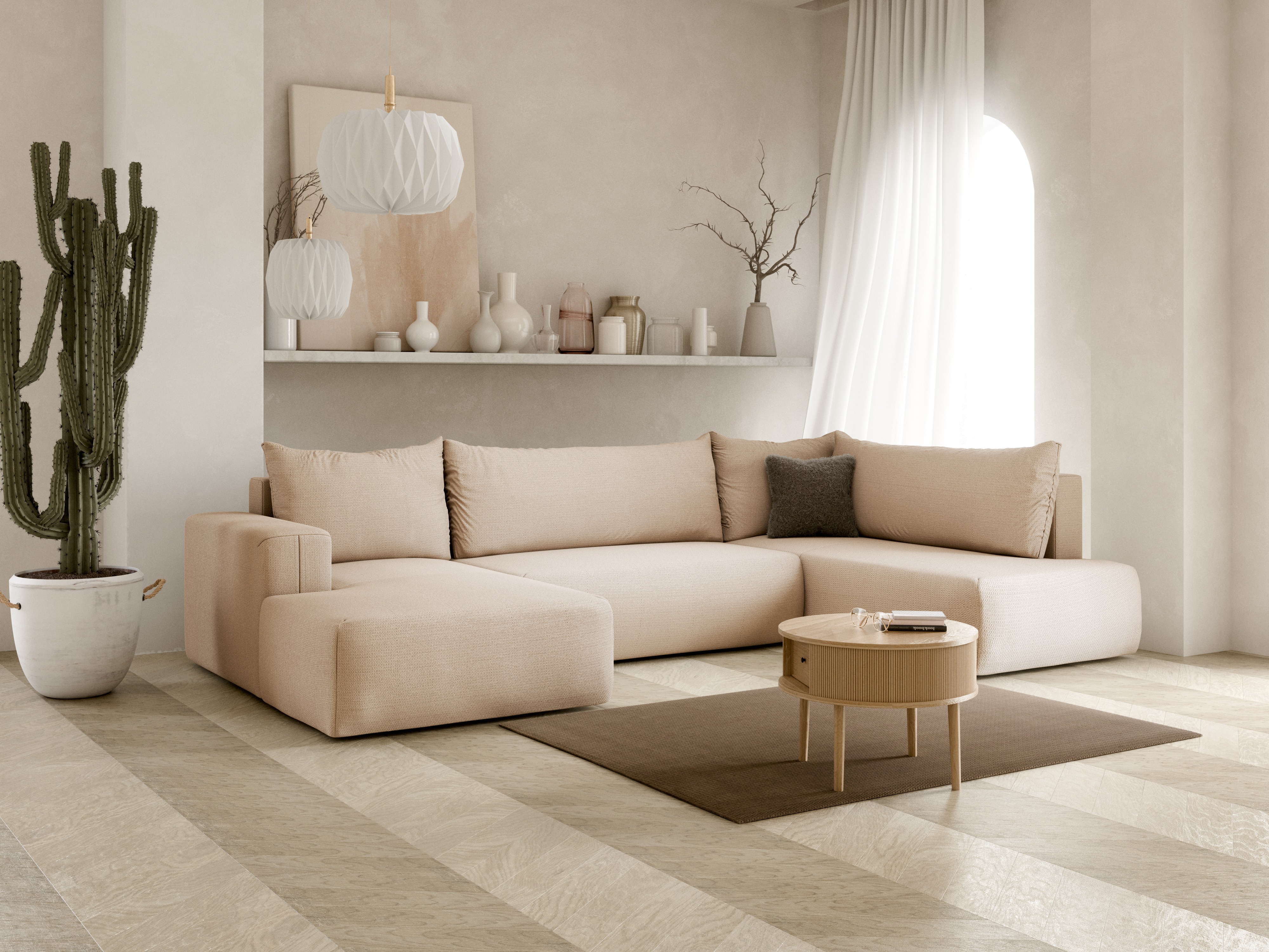 Corner sofa Lirdomo 101 (Aragon 03)