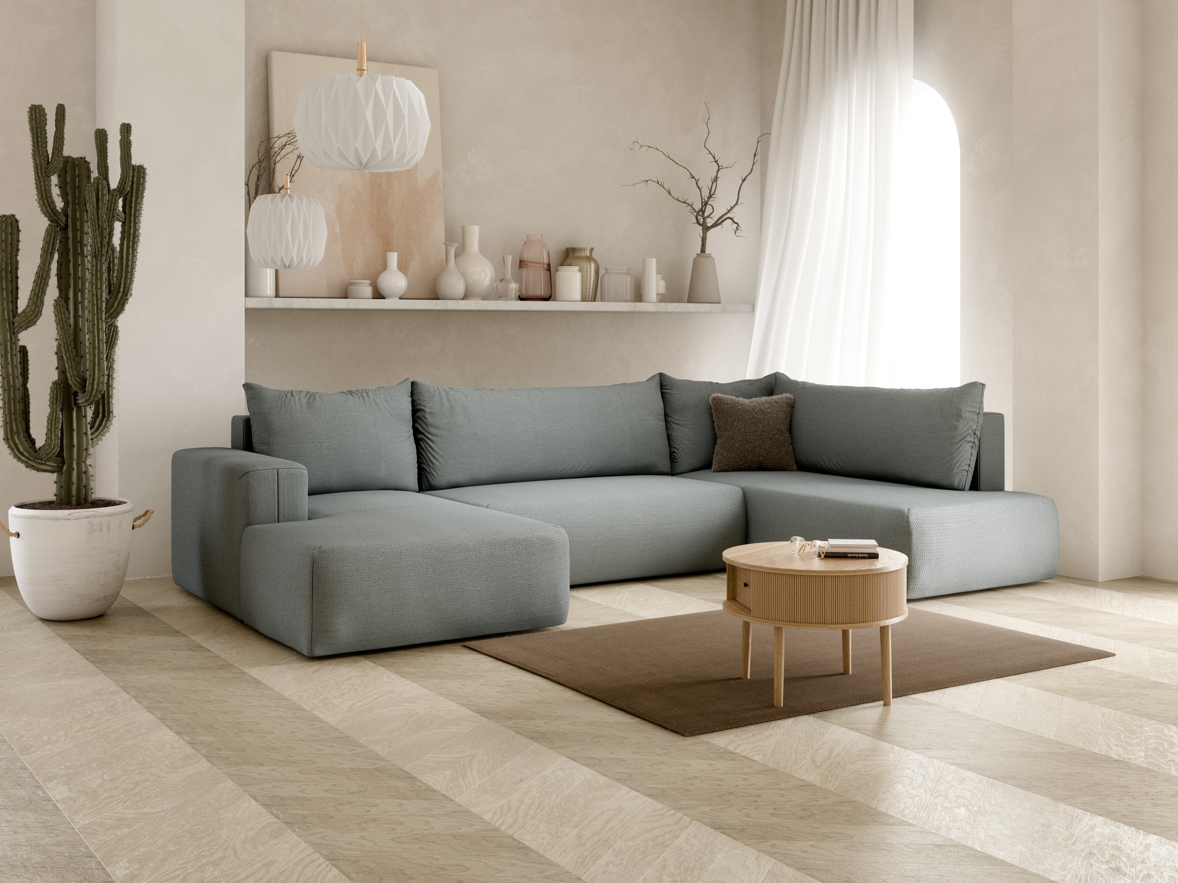 Corner sofa Lirdomo 101 (Aragon 93)