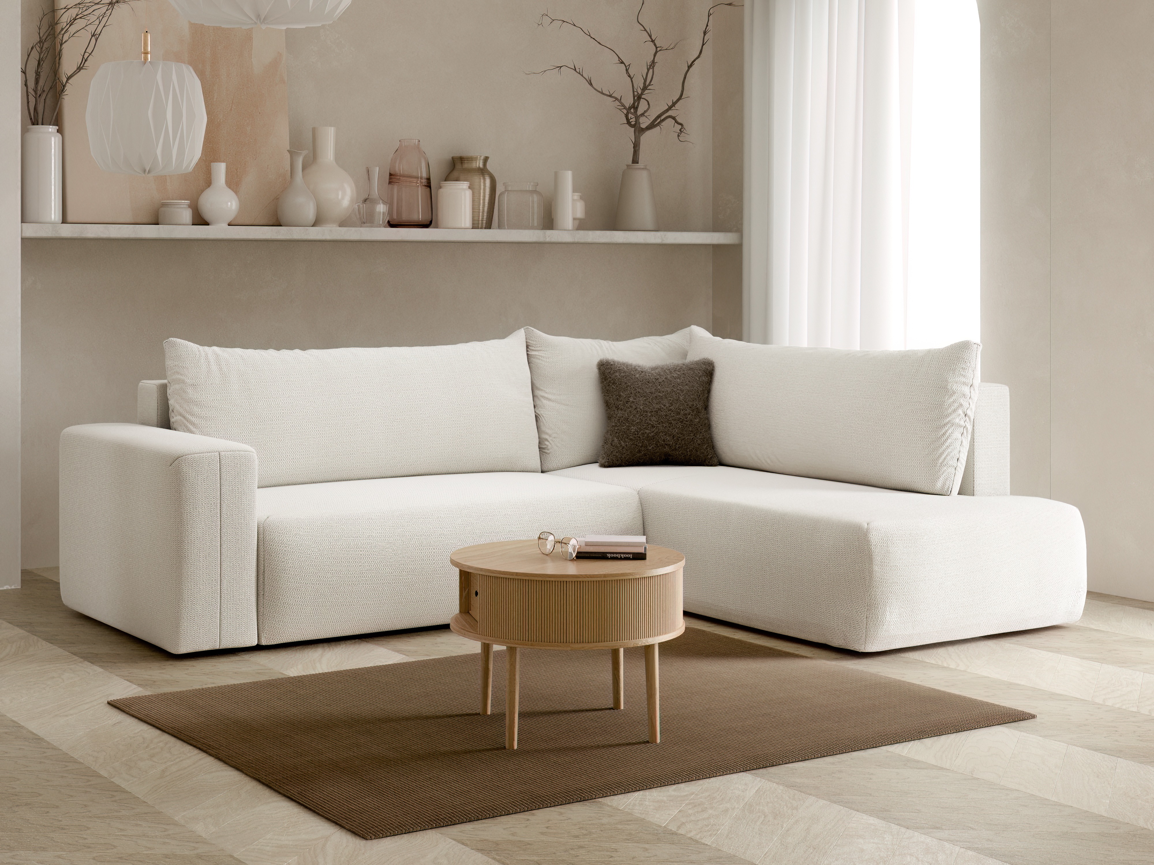 Corner sofa Lirdomo 102 (Aragon 01)
