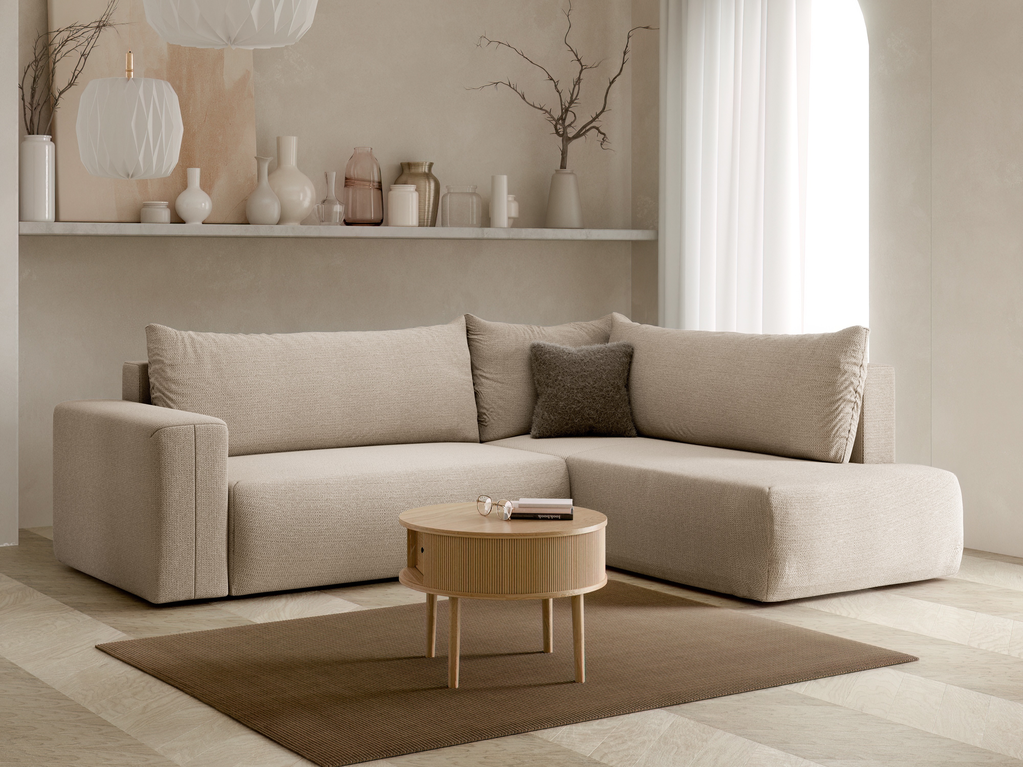 Corner sofa Lirdomo 102 (Aragon 03)