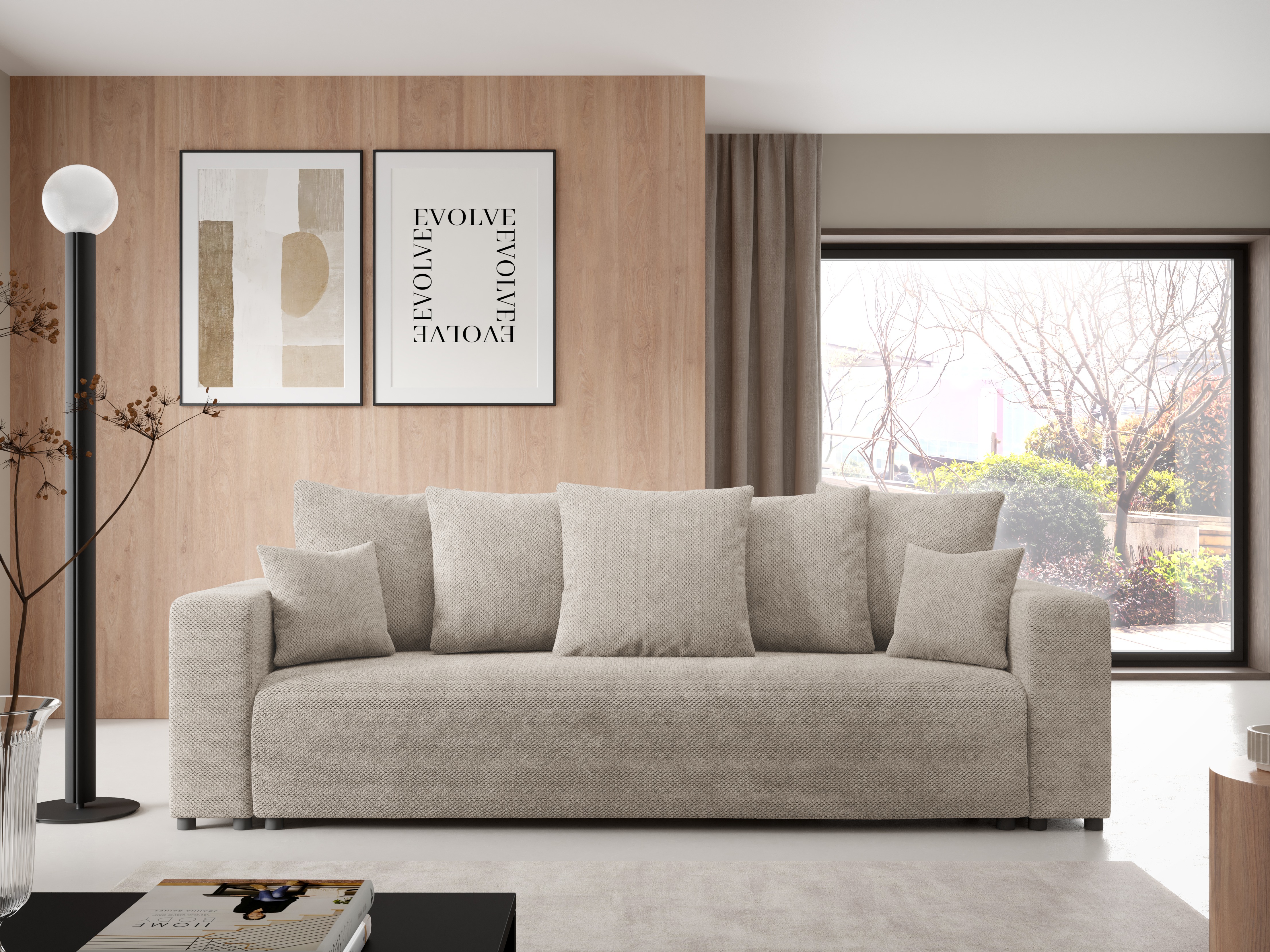 Sofa bed Franklin 138 (Onega 02)