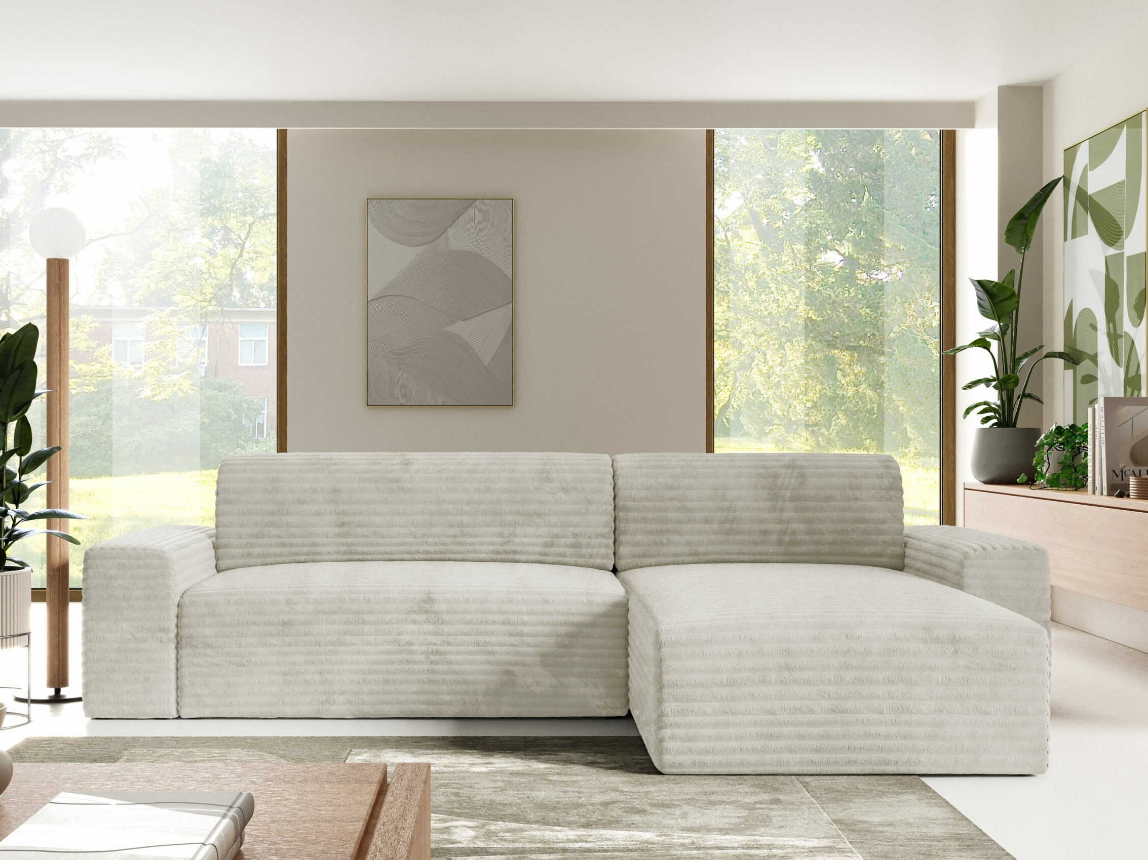 Corner sofa Franklin 140 (Tilia 01)