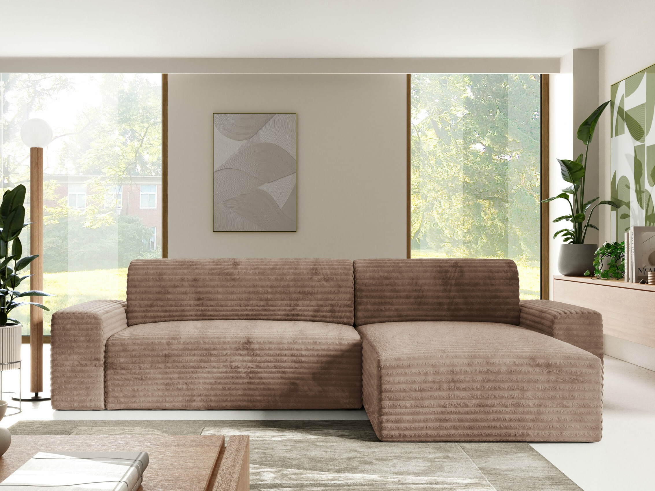 Corner sofa Franklin 140 (Tilia 17)