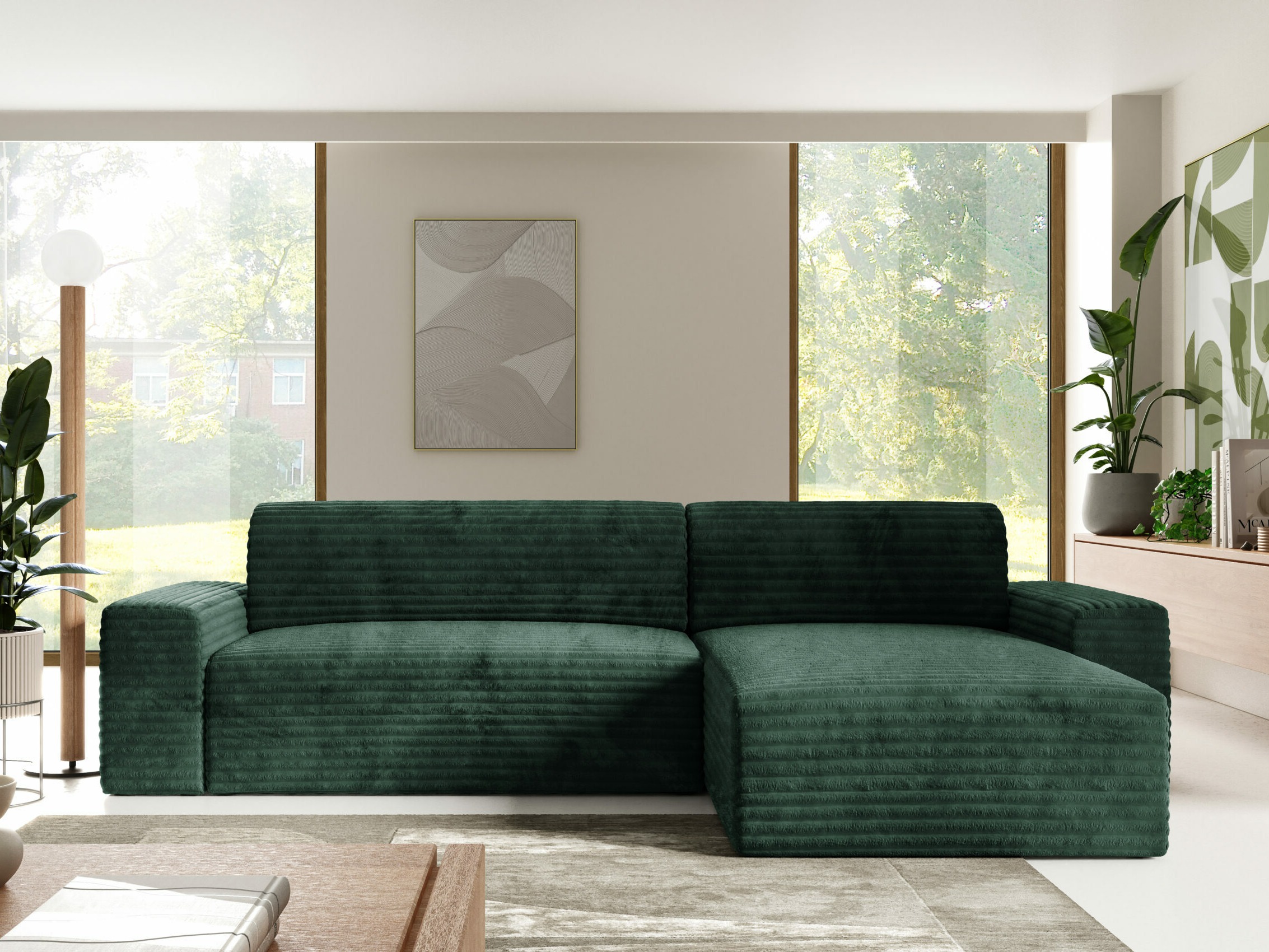 Corner sofa Franklin 140 (Tilia 39)