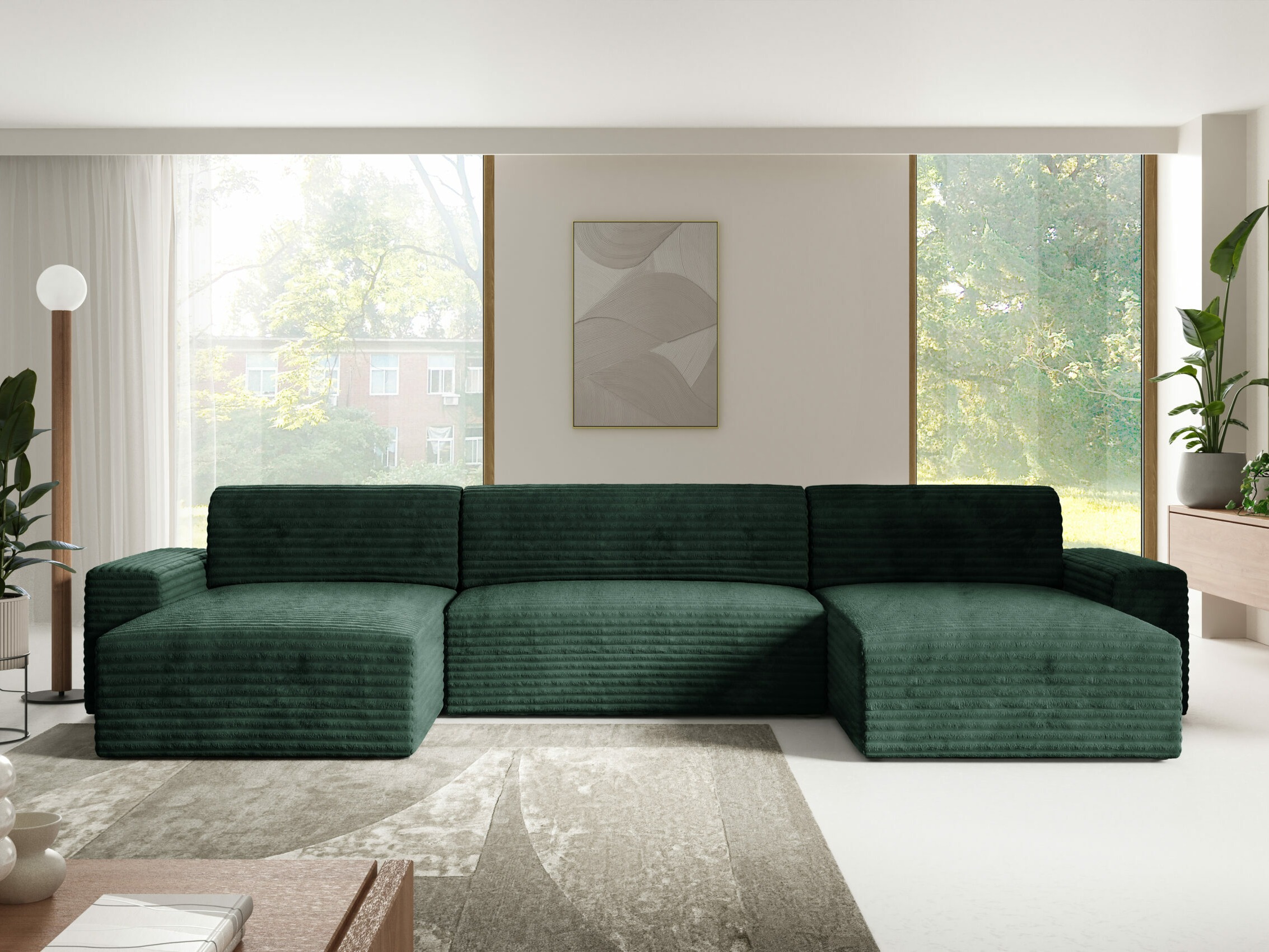 Corner sofa Franklin 143 (Tilia 39)