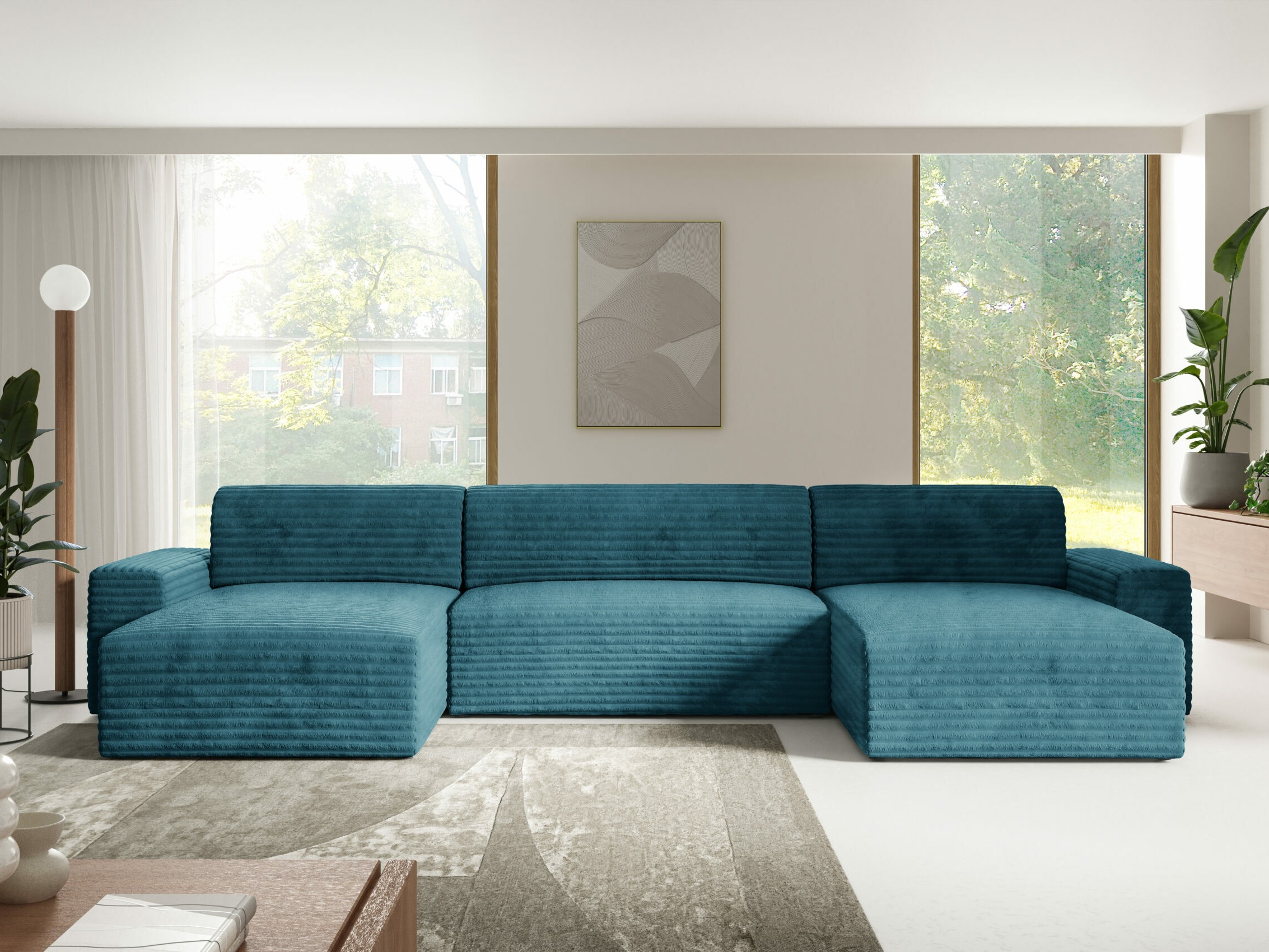 Corner sofa Franklin 143 (Tilia 75)