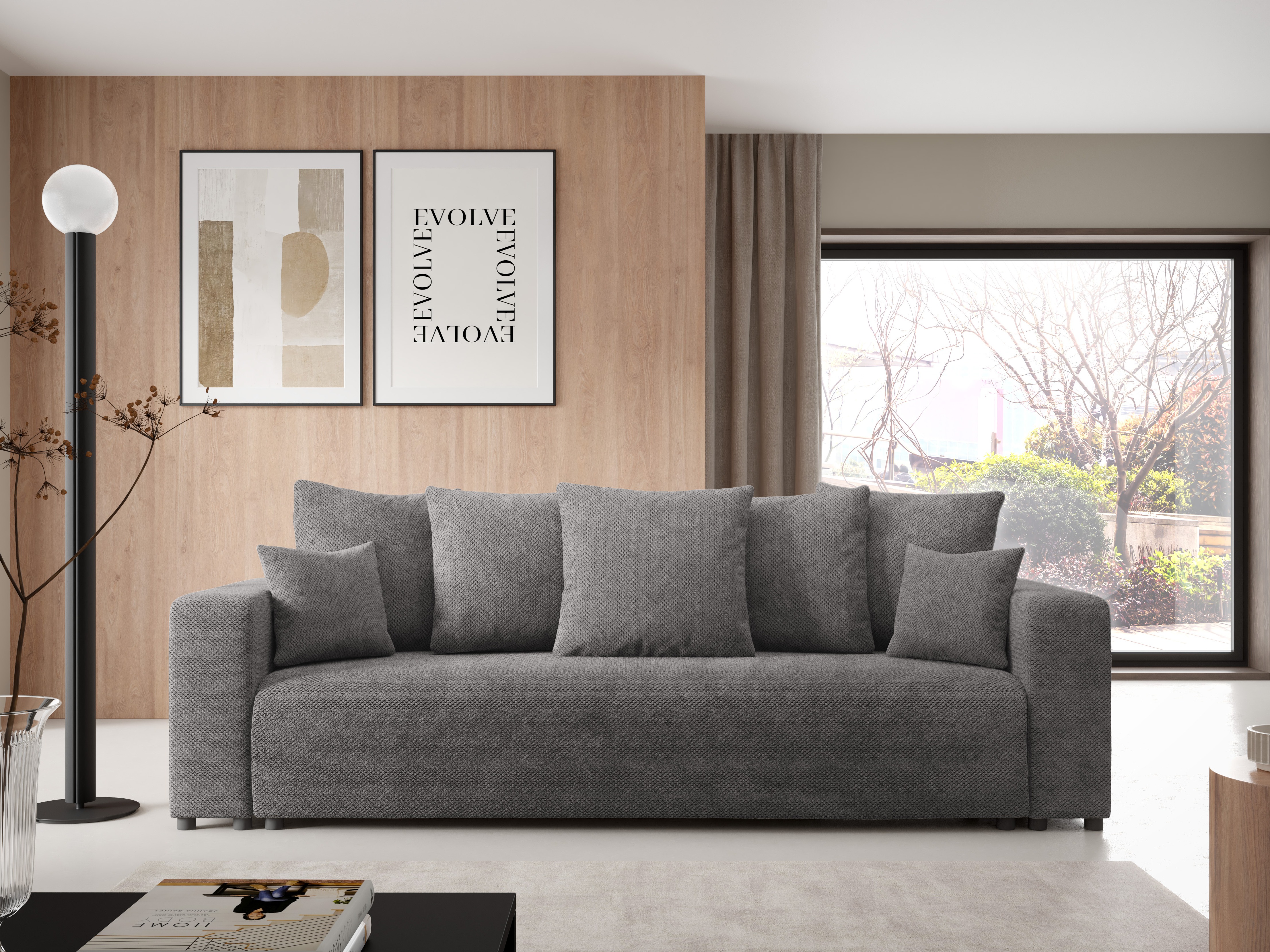Sofa bed Franklin 138 (Onega 07)
