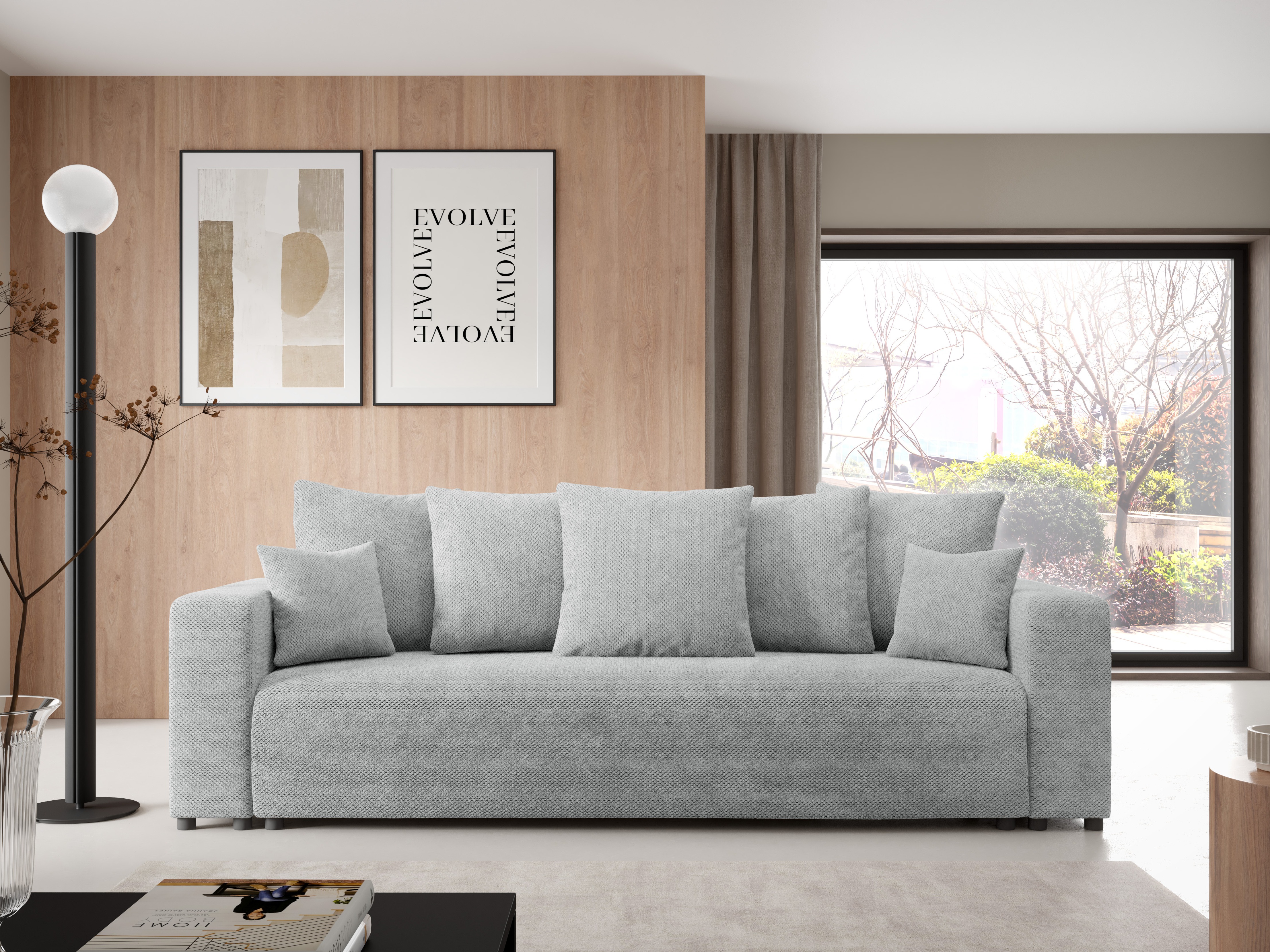 Sofa bed Franklin 138 (Onega 08)