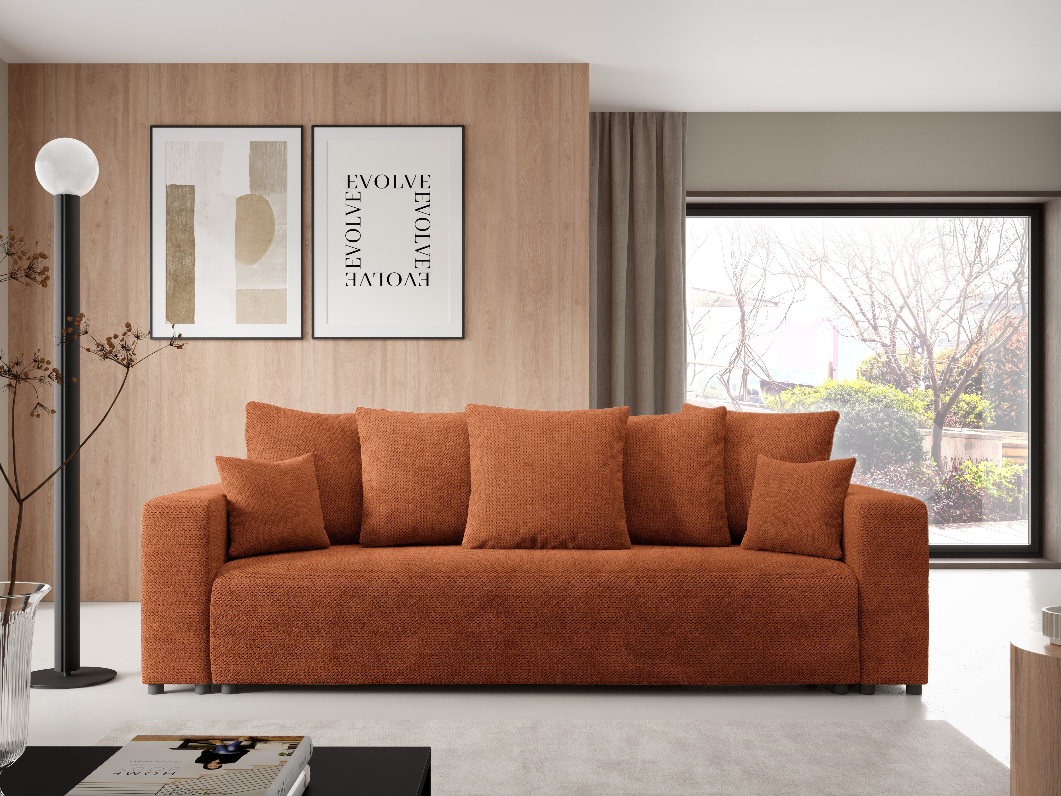 Sofa bed Franklin 138 (Onega 18)