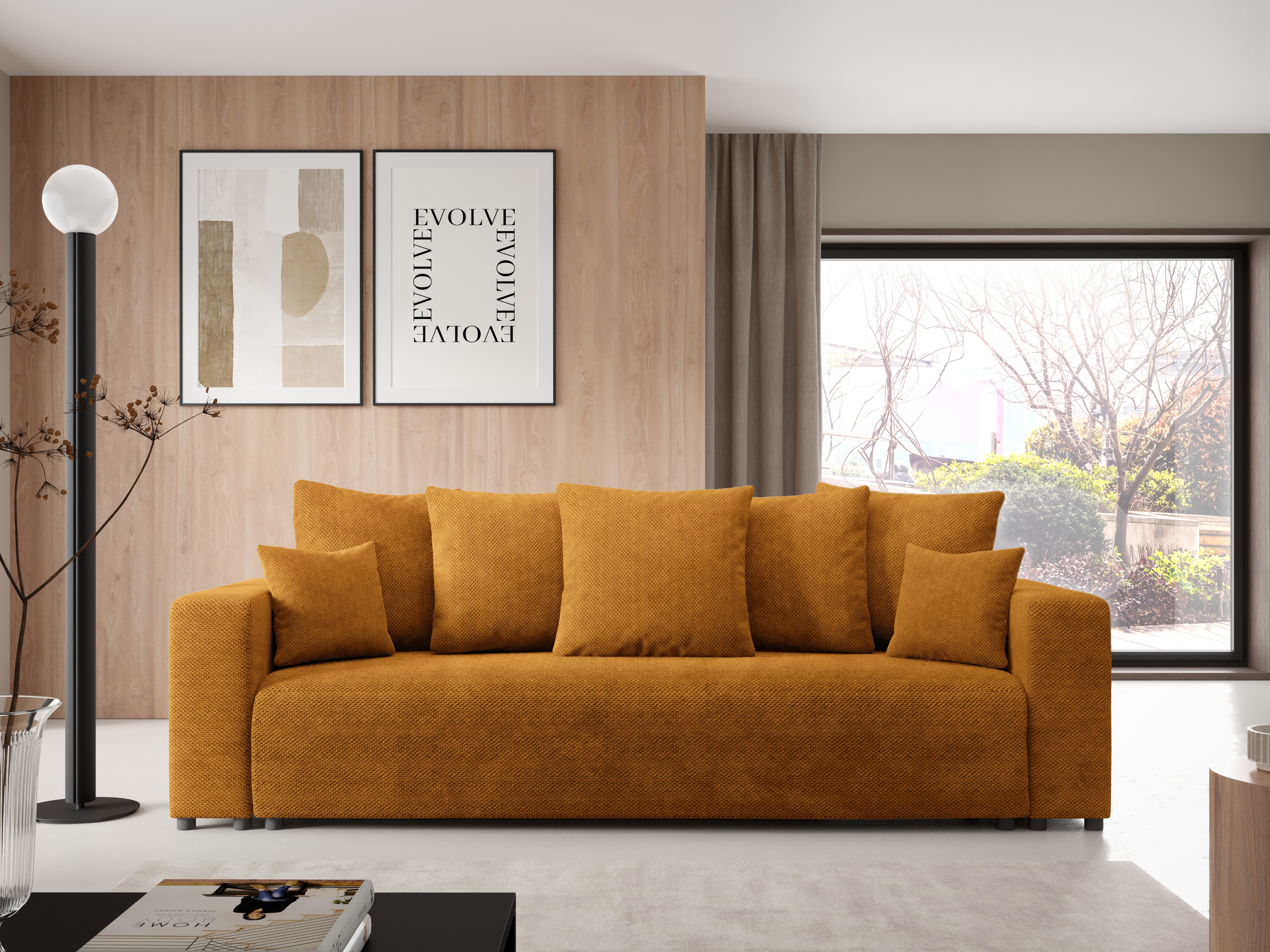 Sofa bed Franklin 138 (Onega 19)