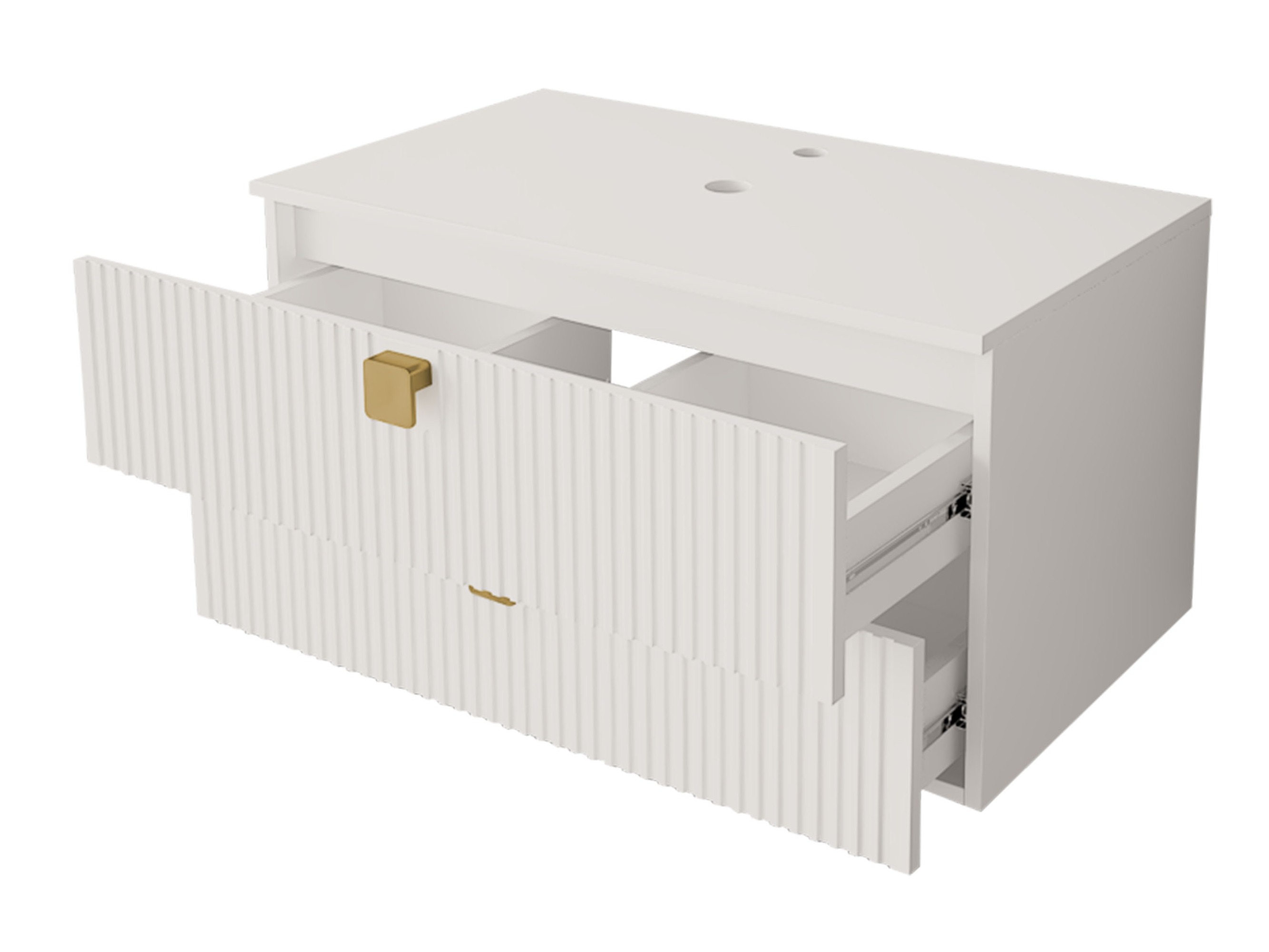 Bathroom set Panium (Light brown)