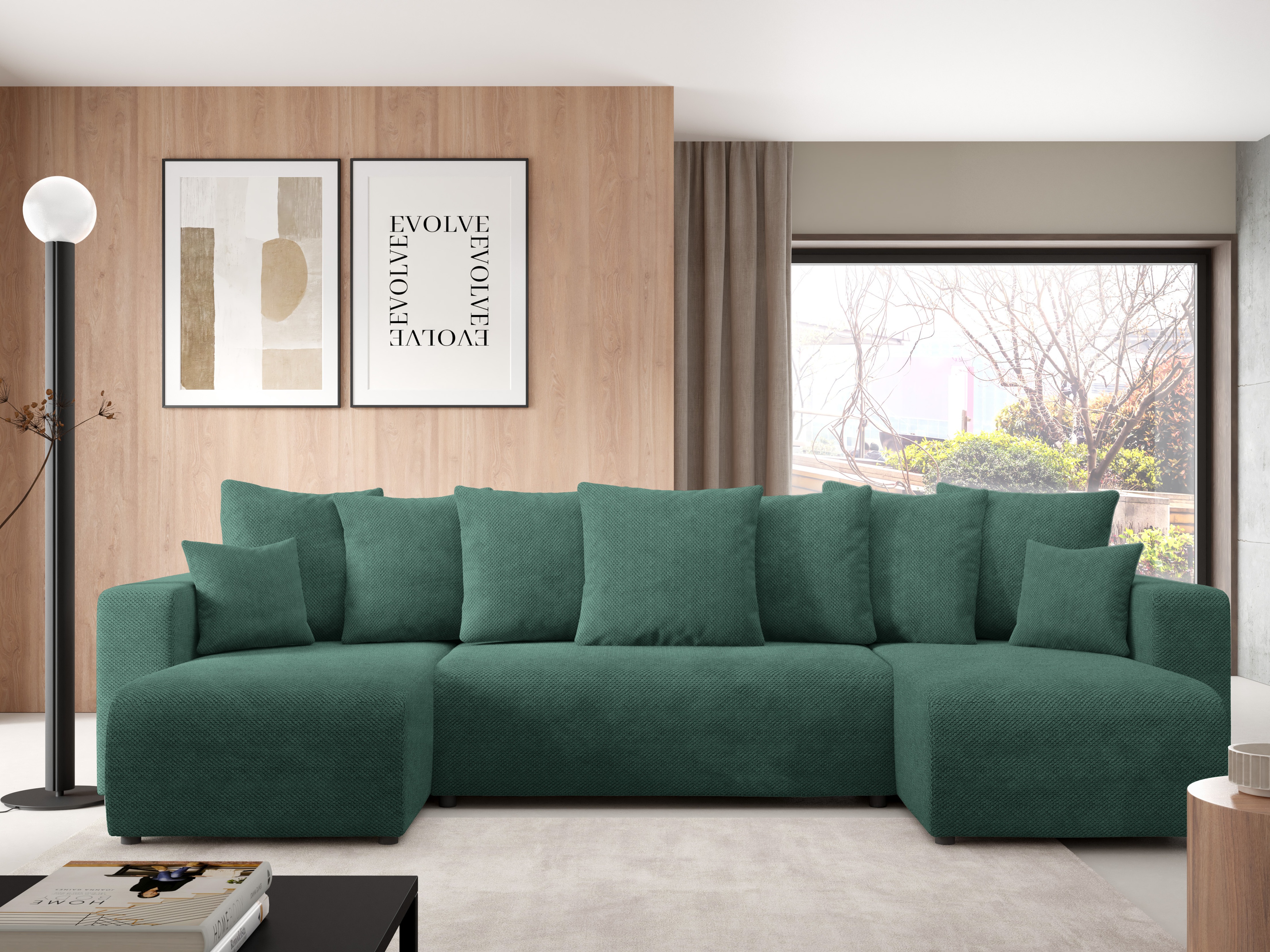 Corner sofa Franklin 144 (Onega 01)