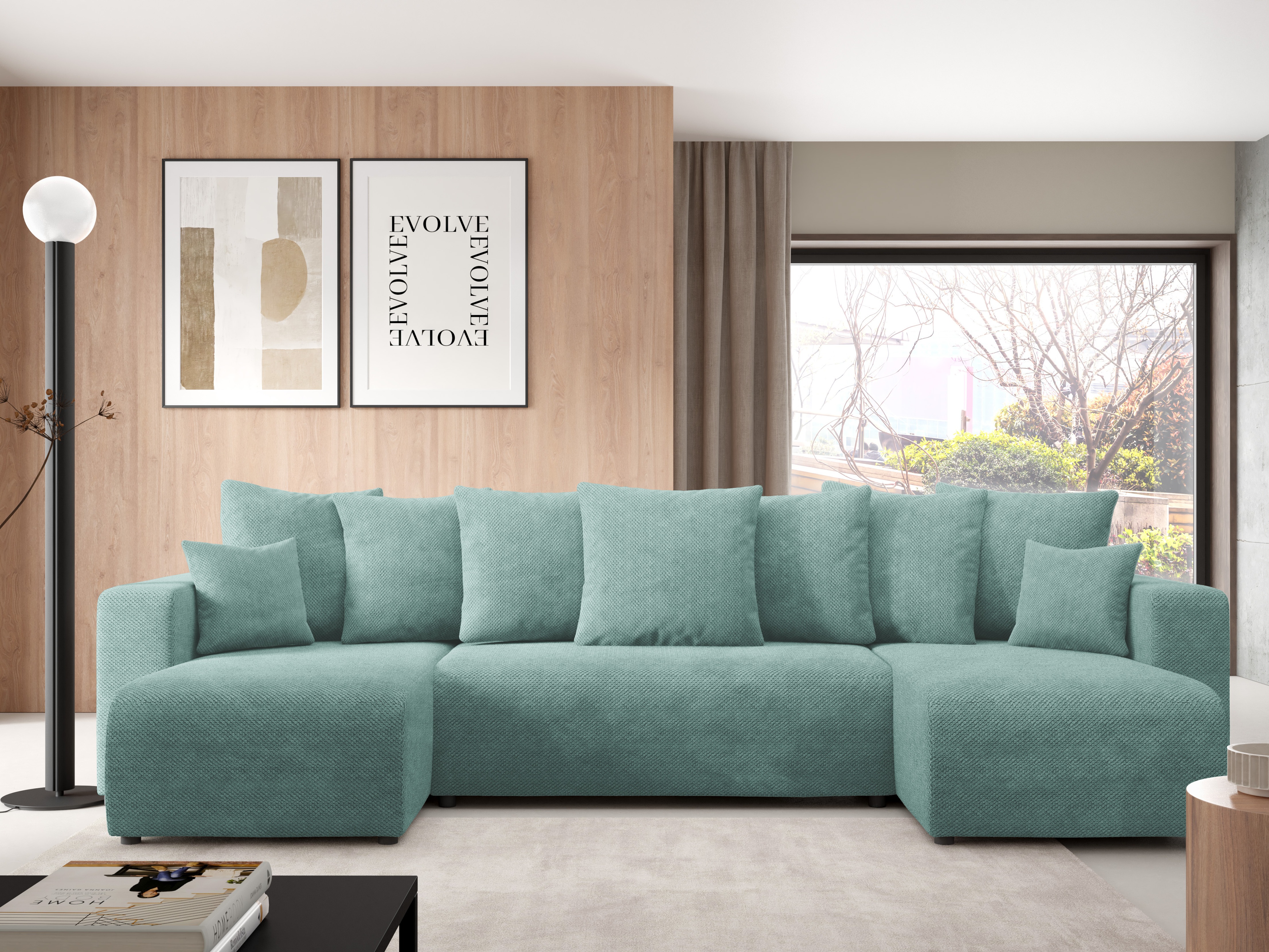 Corner sofa Franklin 144 (Onega 06)