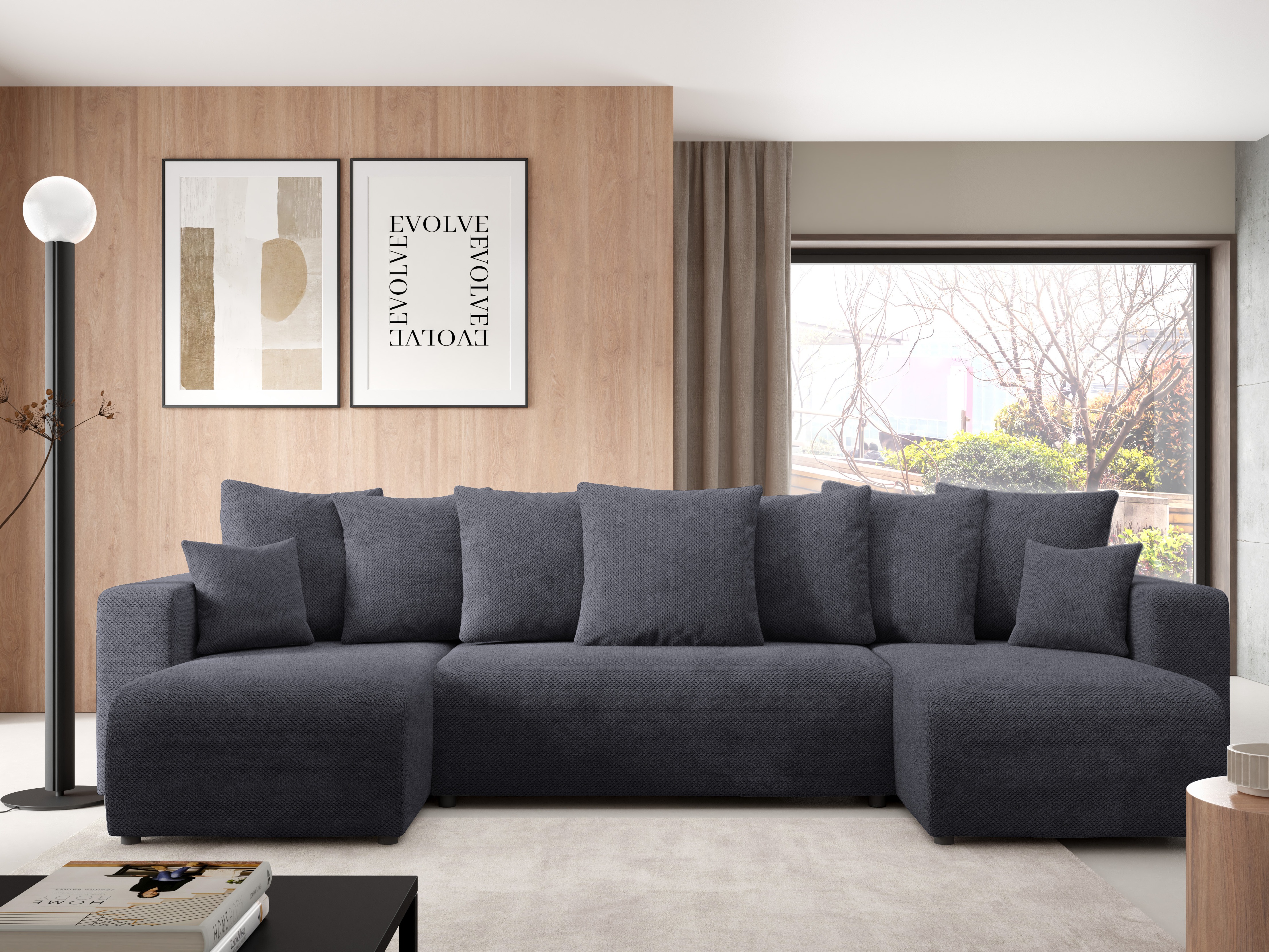 Corner sofa Franklin 144 (Onega 11)