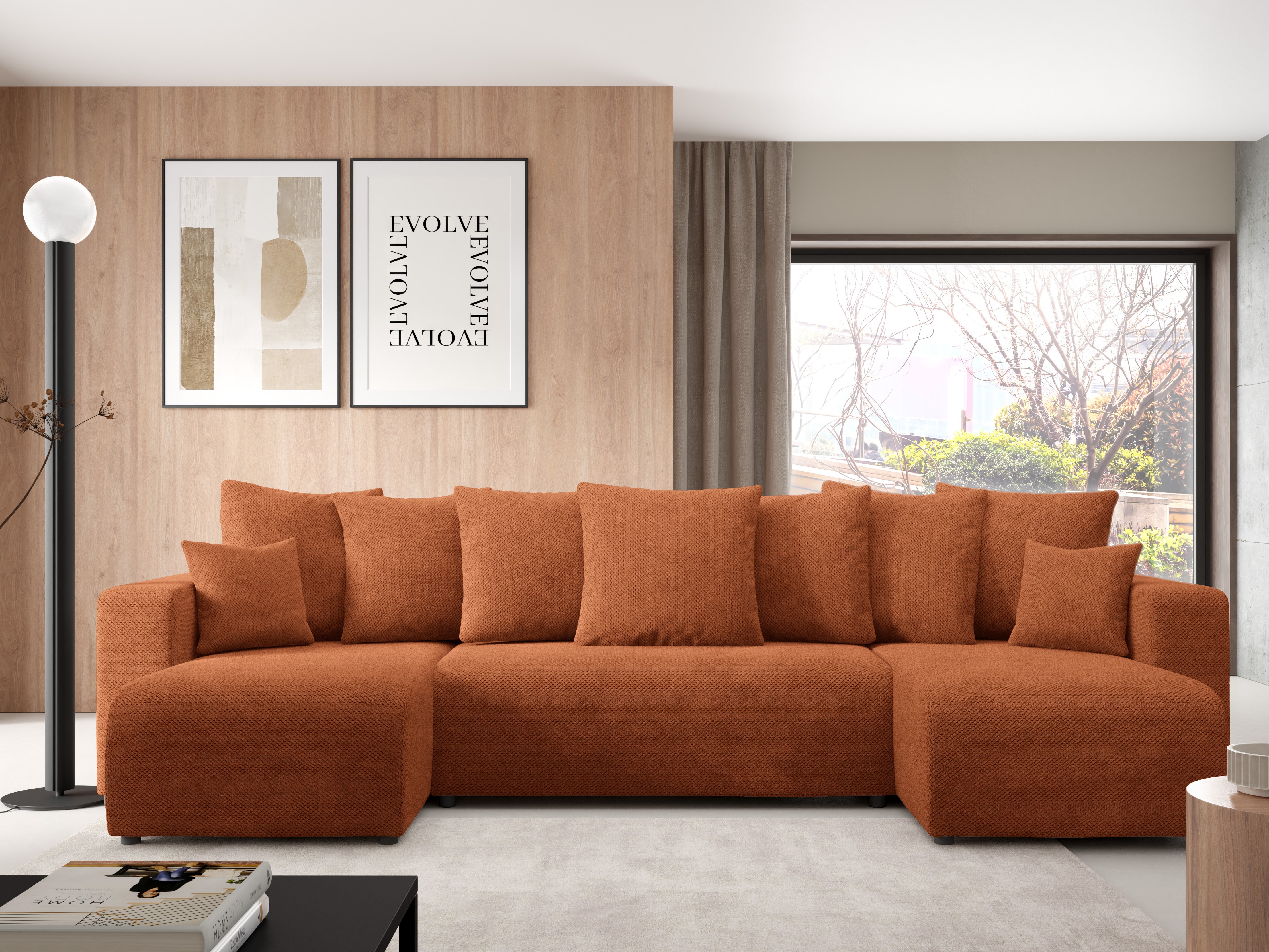 Corner sofa Franklin 144 (Onega 18)