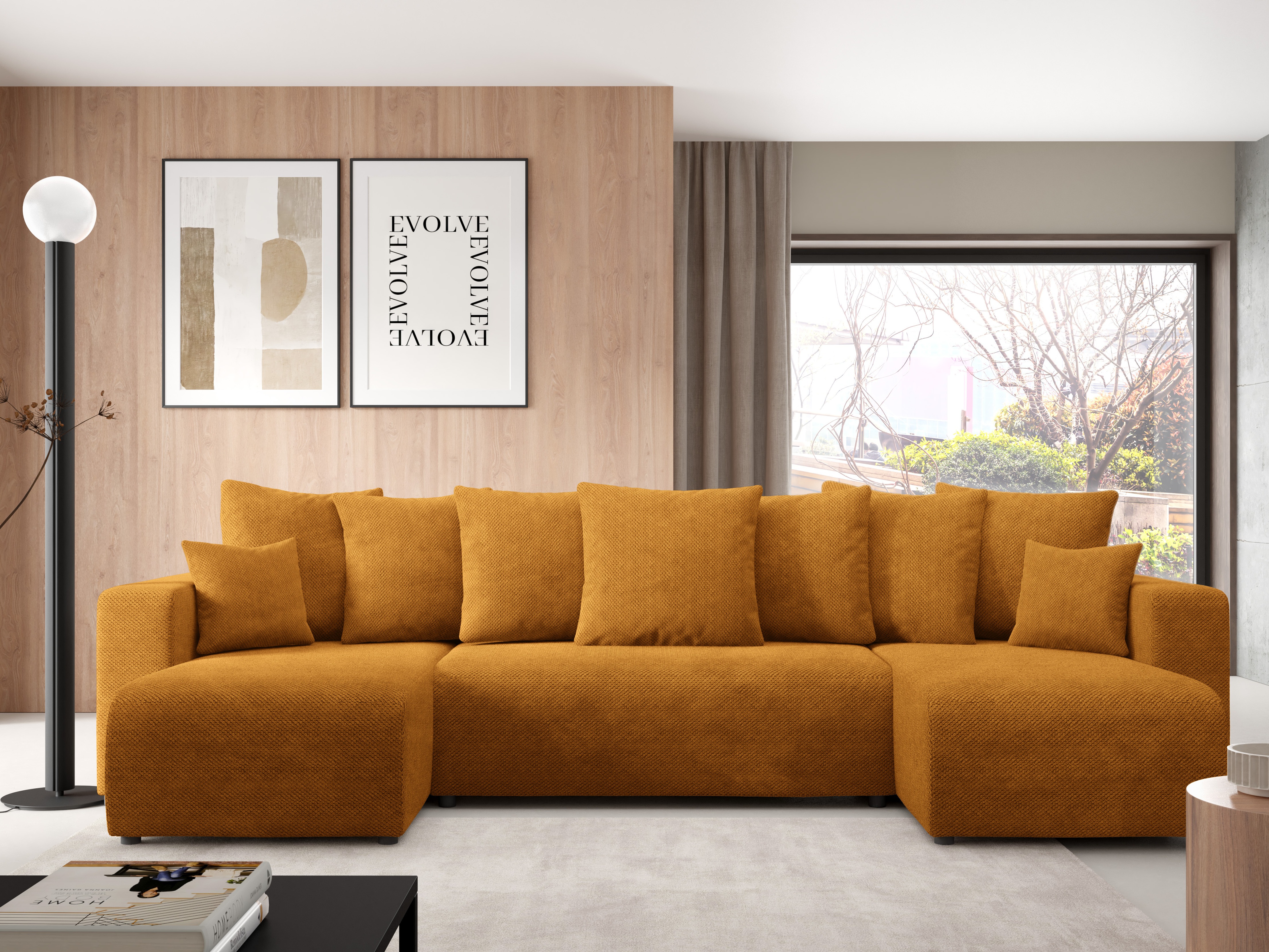 Corner sofa Franklin 144 (Onega 19)