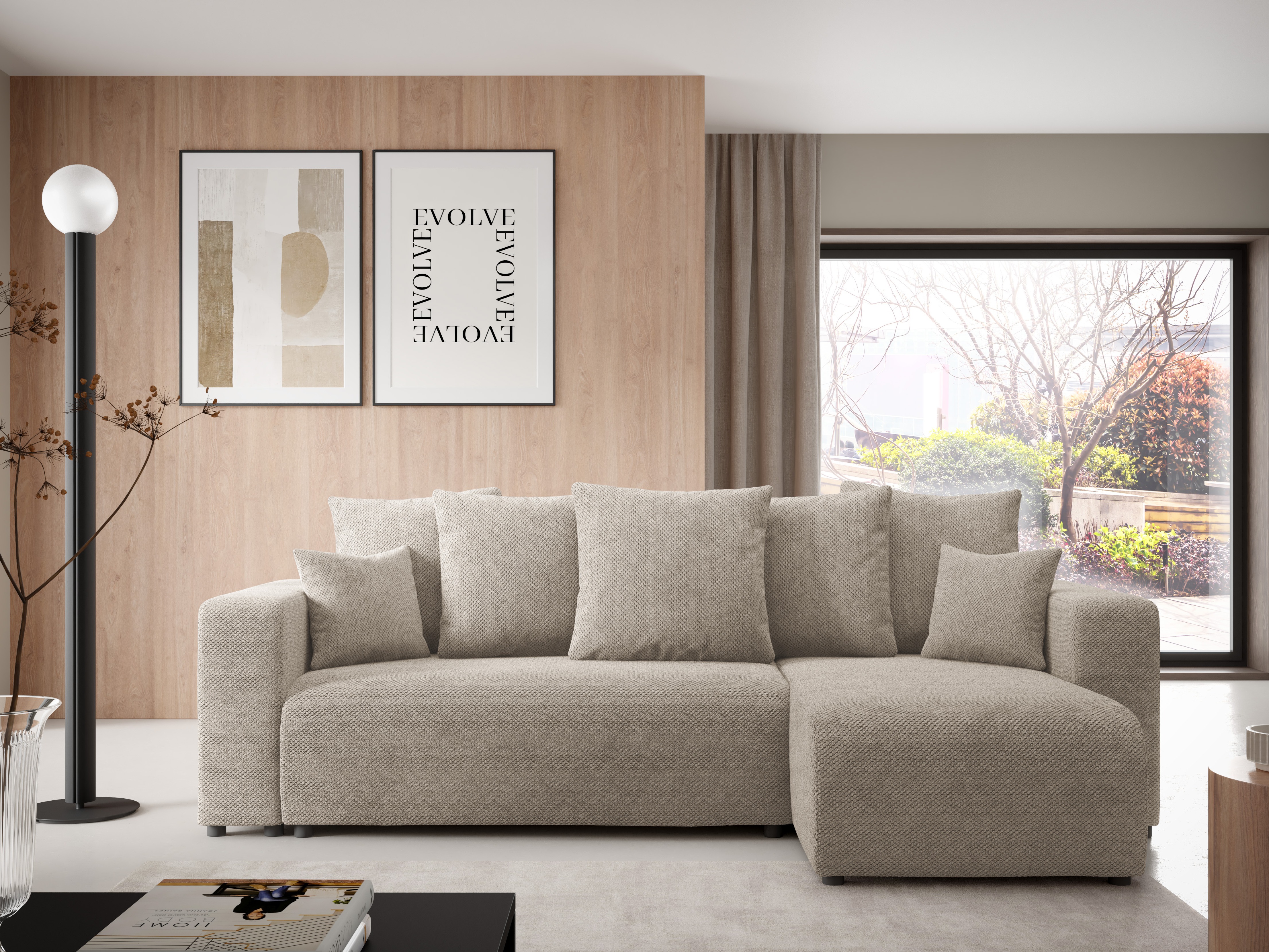 Corner sofa Franklin 146 (Onega 02)