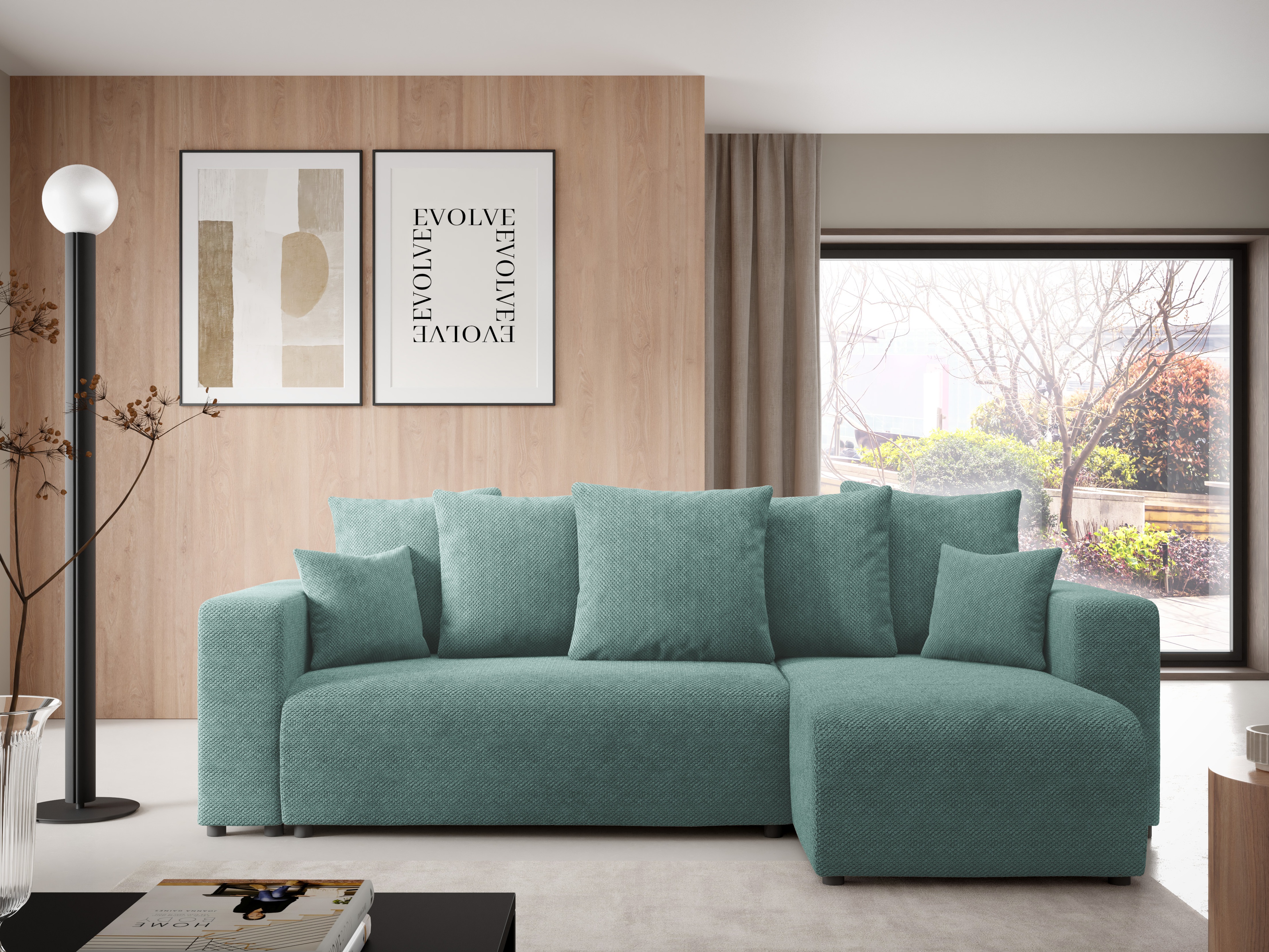 Corner sofa Franklin 146 (Onega 06)
