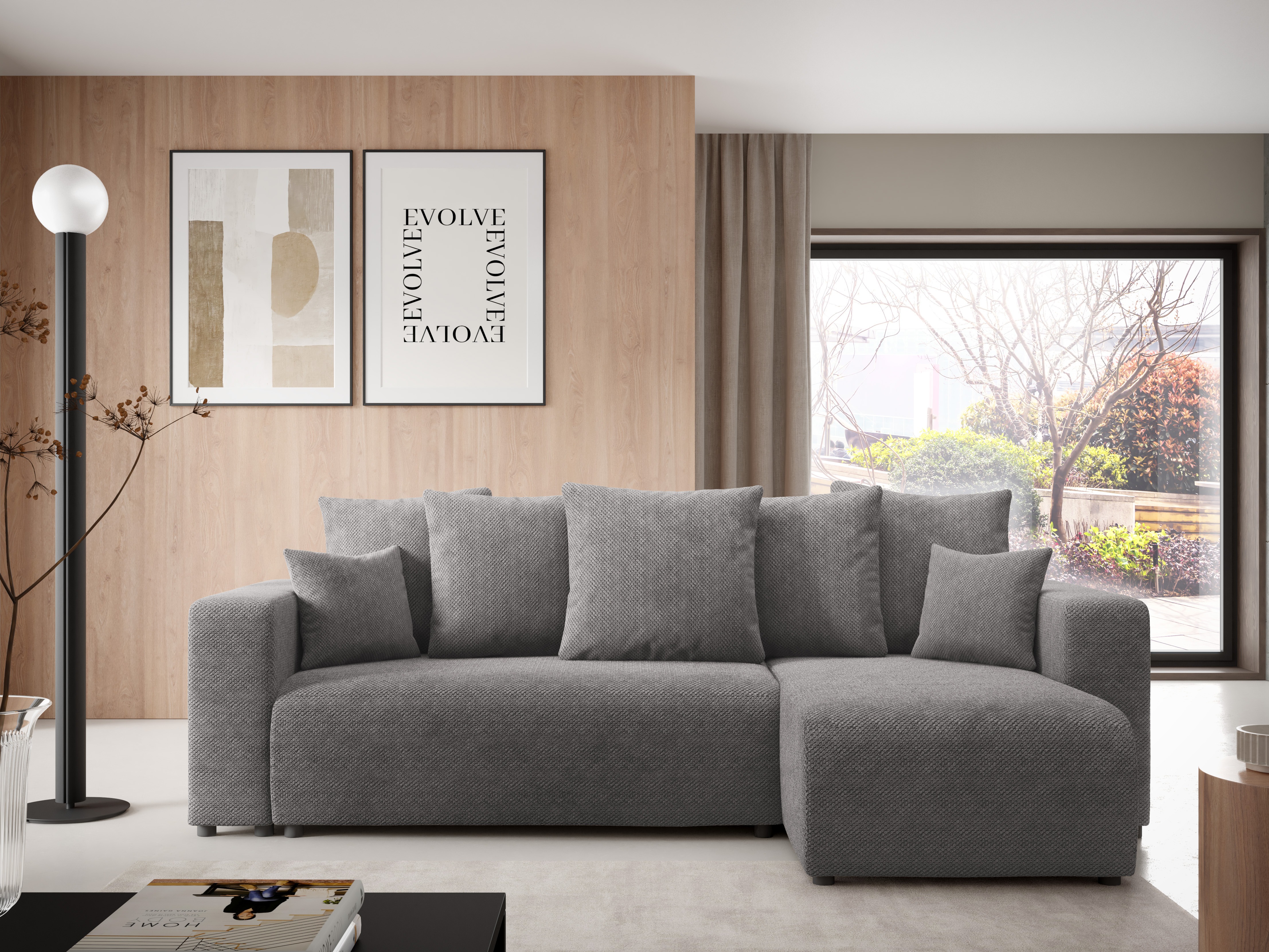 Corner sofa Franklin 146 (Onega 07)