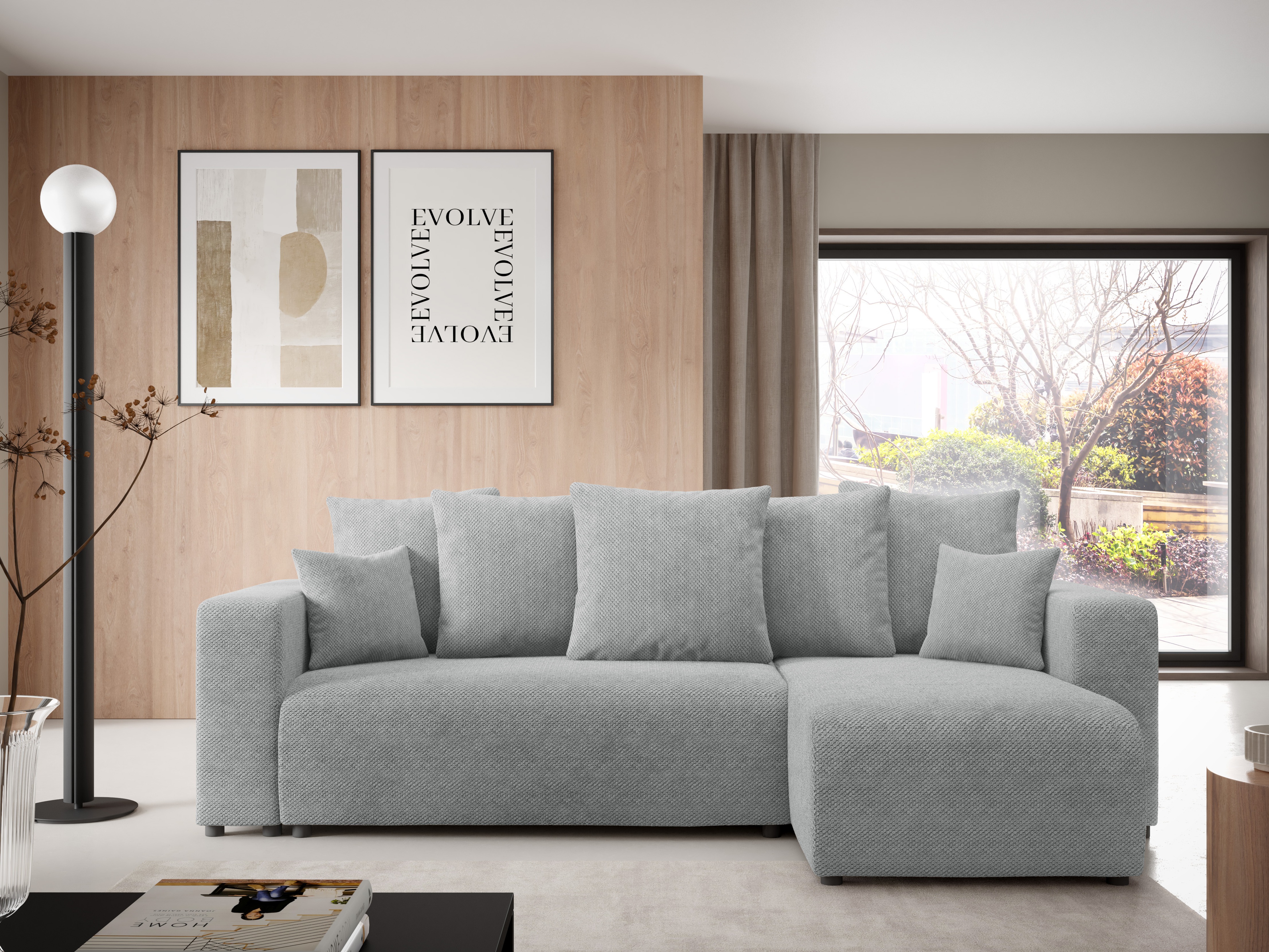 Corner sofa Franklin 146 (Onega 08)