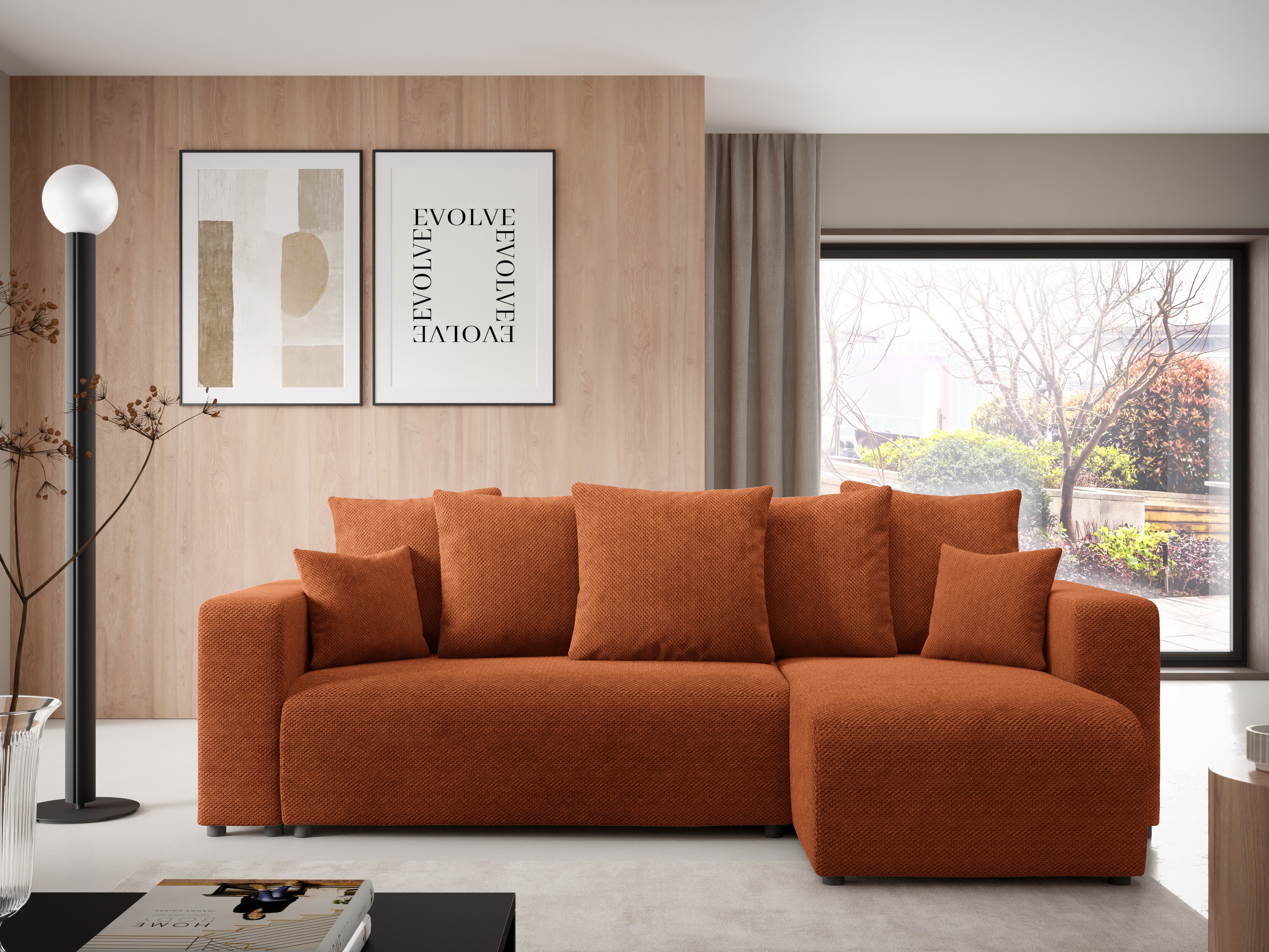 Corner sofa Franklin 146 (Onega 18)