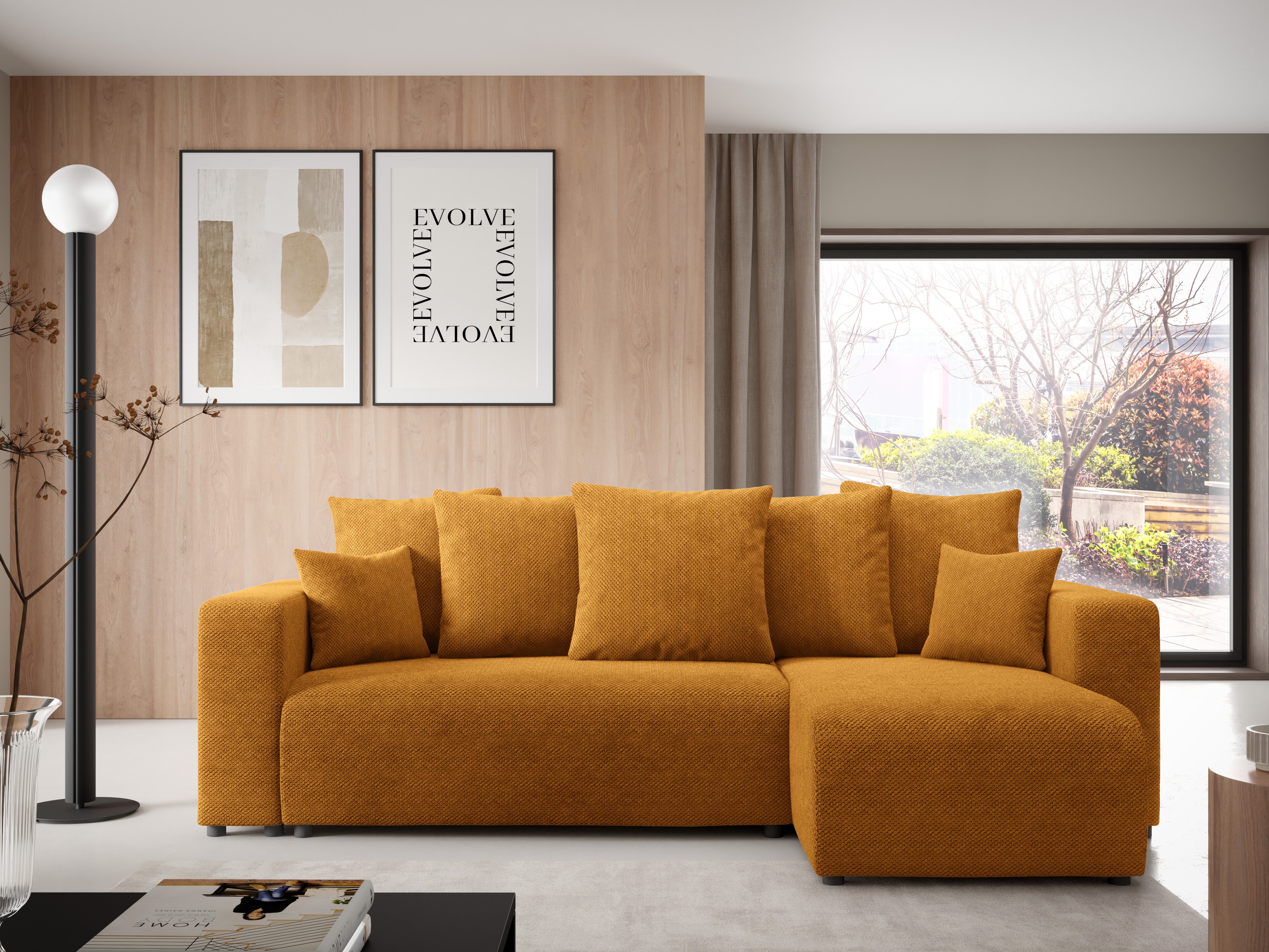 Corner sofa Franklin 146 (Onega 19)