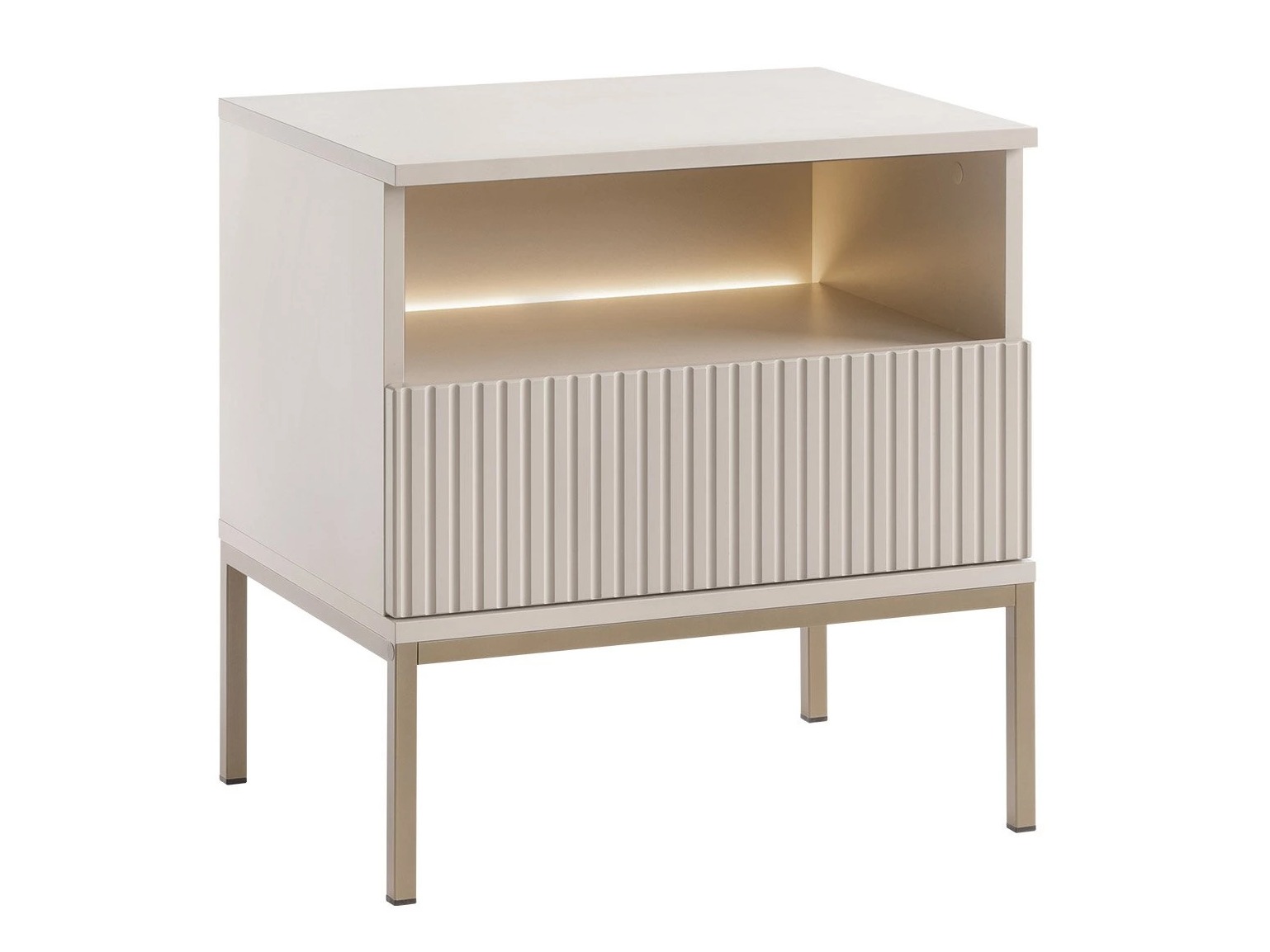 Bedside table Soferi 110 (Cashmere)
