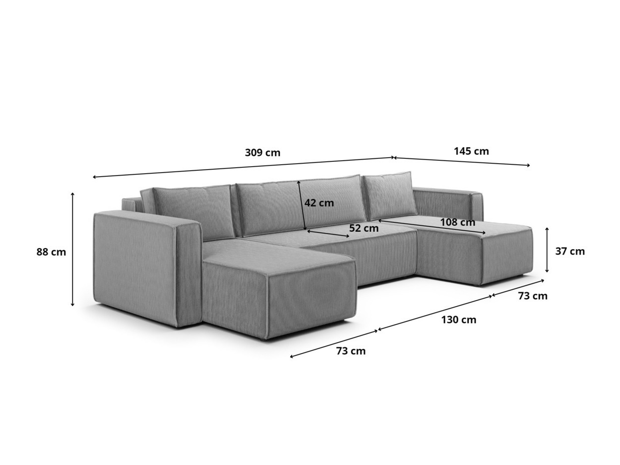 Corner sofa Franklin 151 (Poso 14)