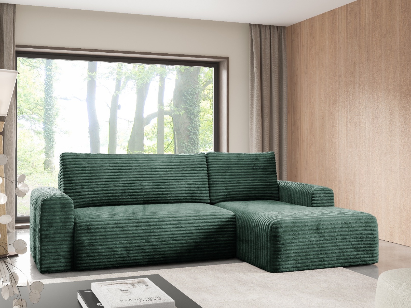 Corner sofa Franklin 155 (Tilia 39)
