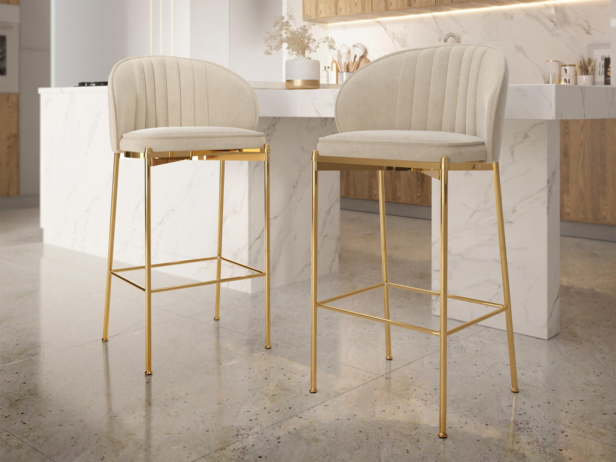 Bar stool Comfivo 463 (Beige)