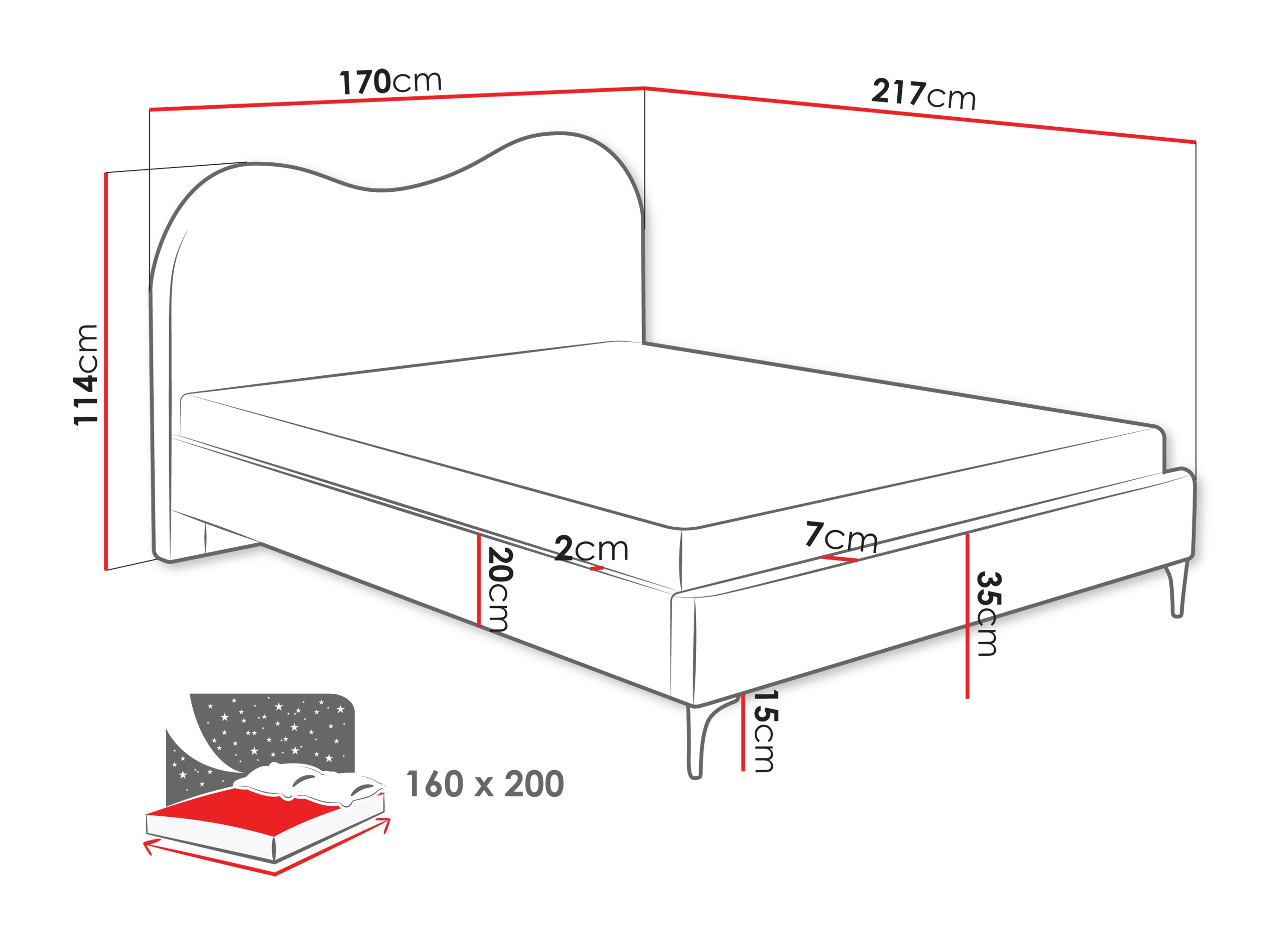 Bed Comfivo Agricola