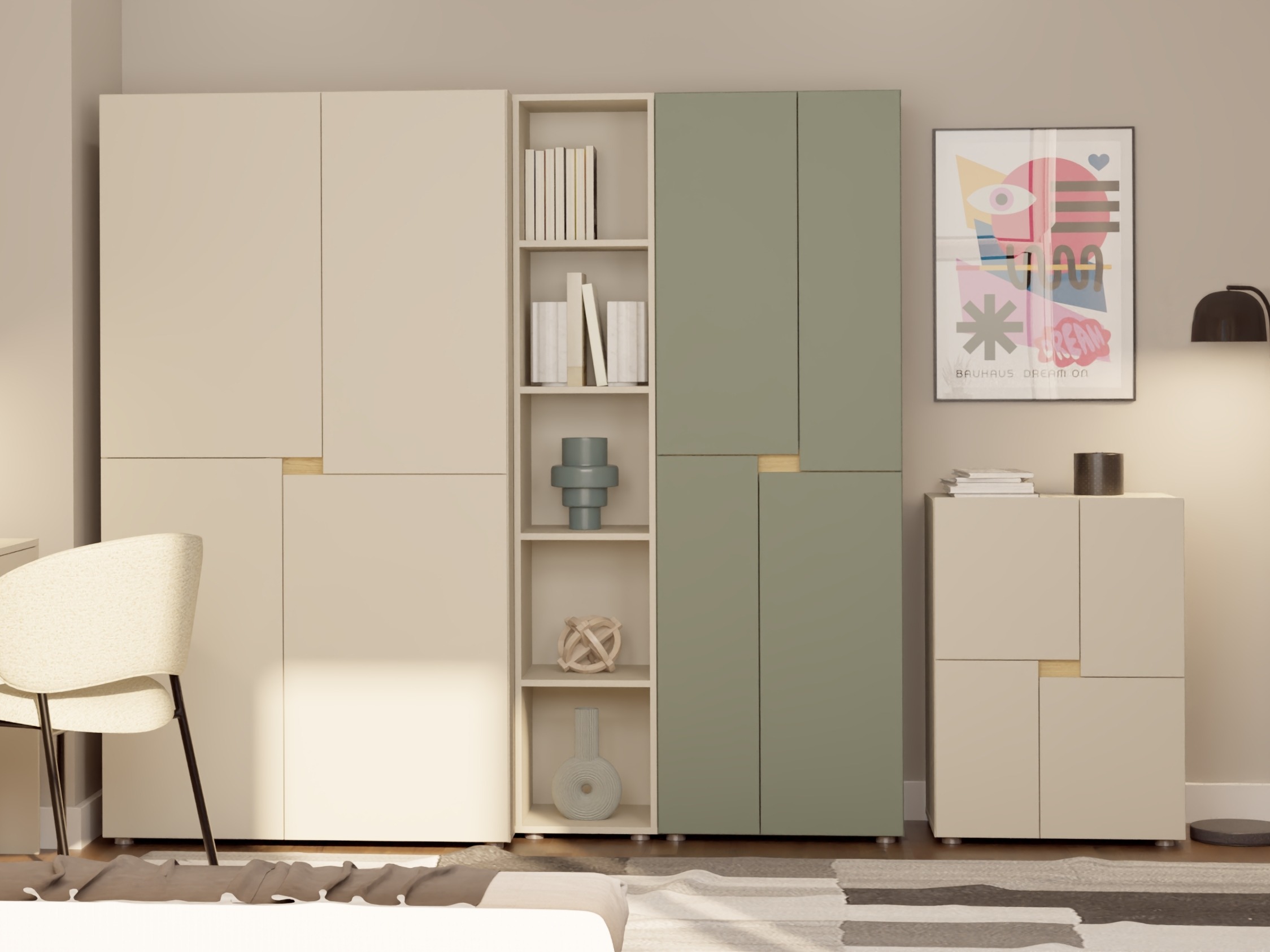 Bookcase Mavdori 104 (Green)