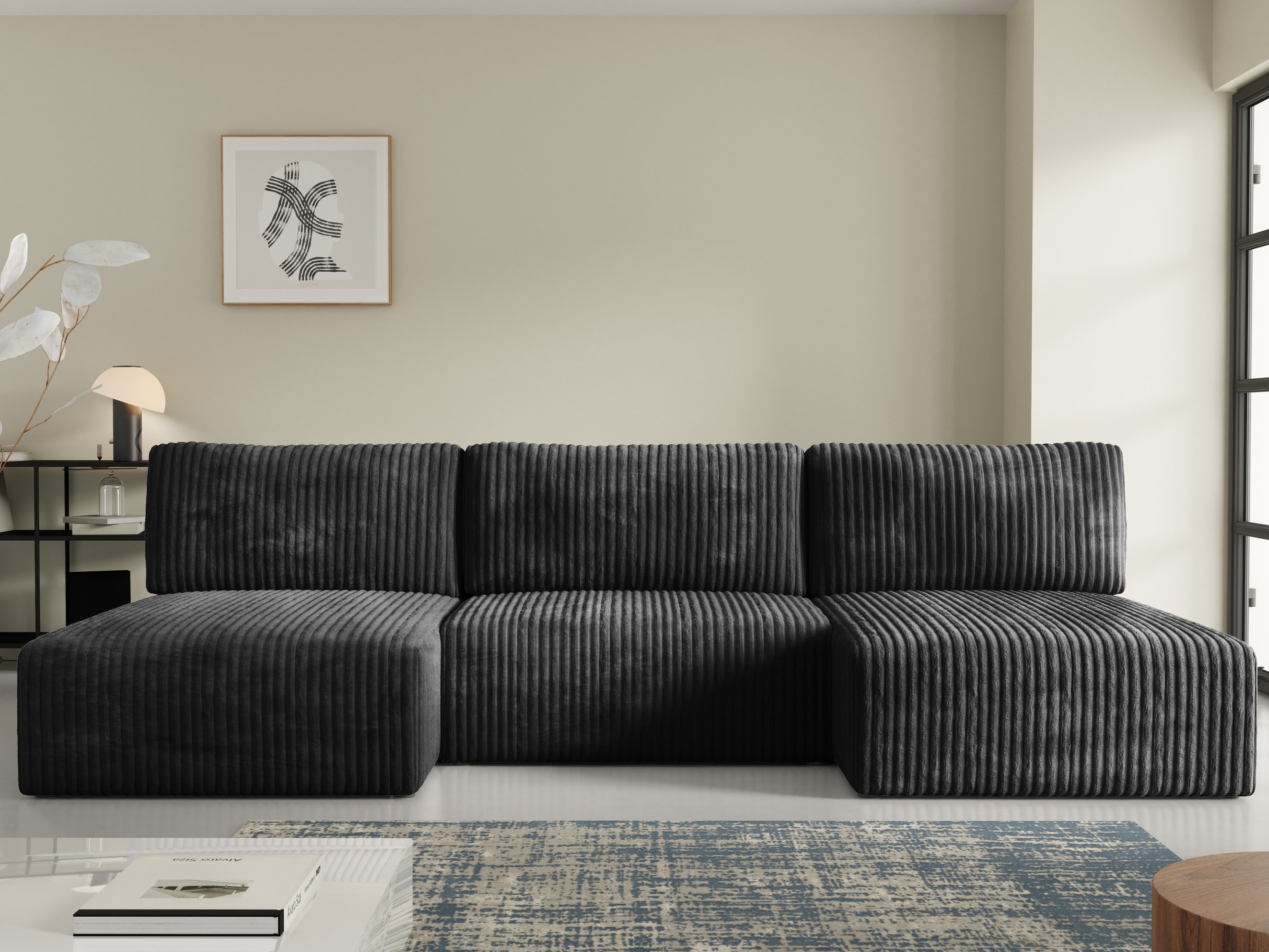 Corner sofa Franklin 156 (Tilia 100)