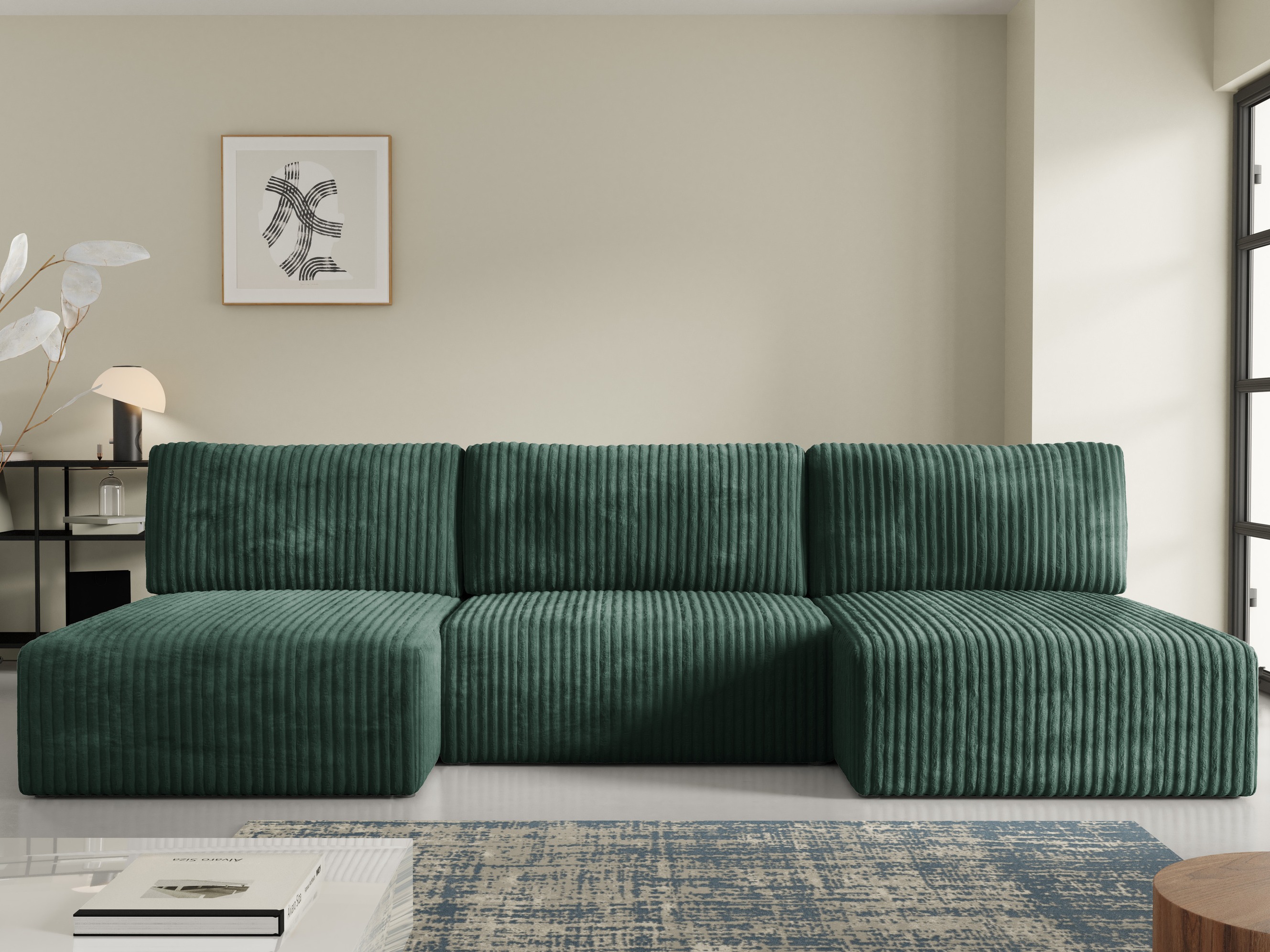 Corner sofa Franklin 156 (Tilia 39)