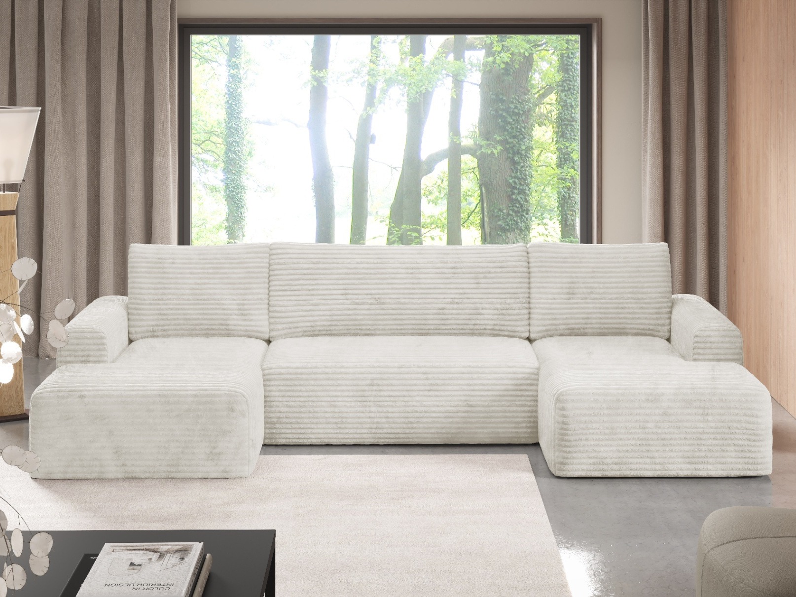 Corner sofa Franklin 157 (Tilia 01)