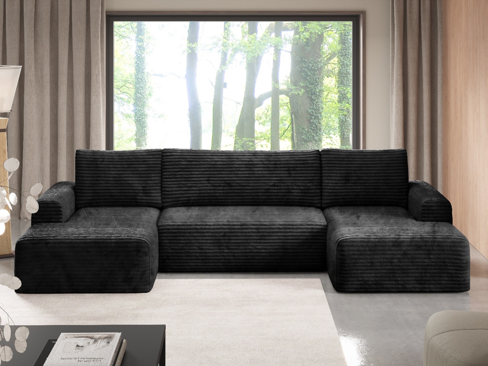 Corner sofa Franklin 157 (Tilia 100)